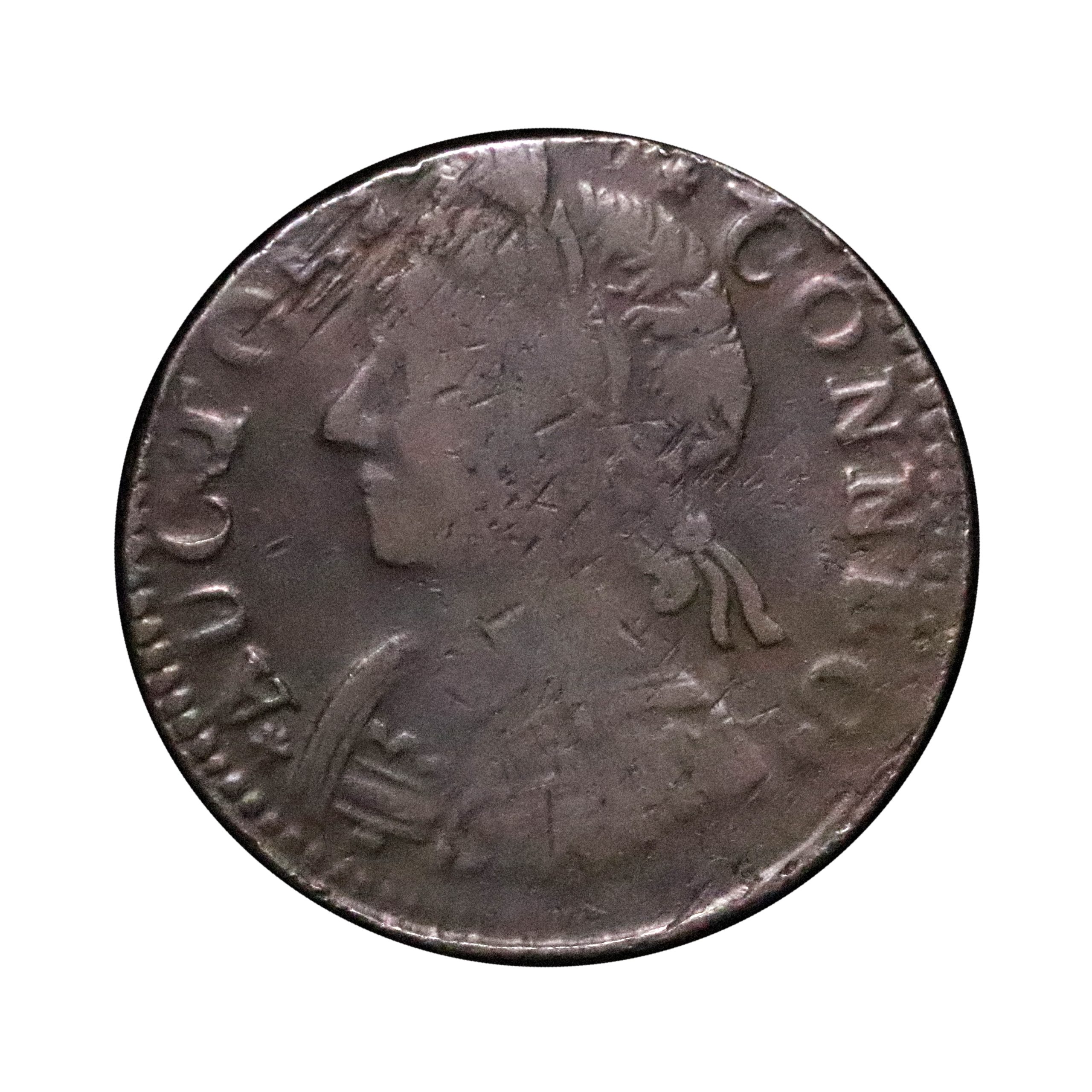 LOT 579 Connecticut, 1787 Auctori Connect Bust Left Cent - Image 2