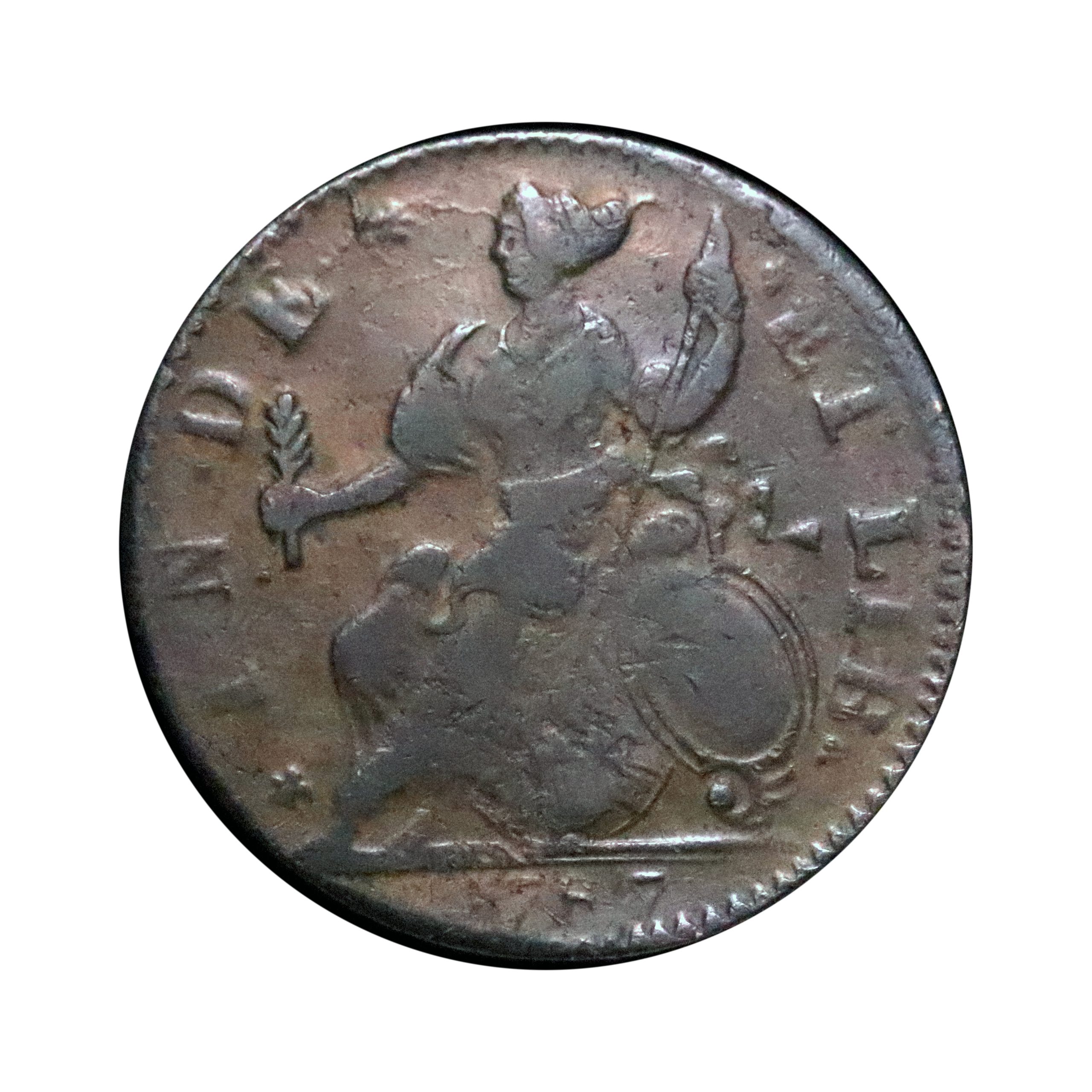 LOT 579 Connecticut, 1787 Auctori Connect Bust Left Cent - Image 3