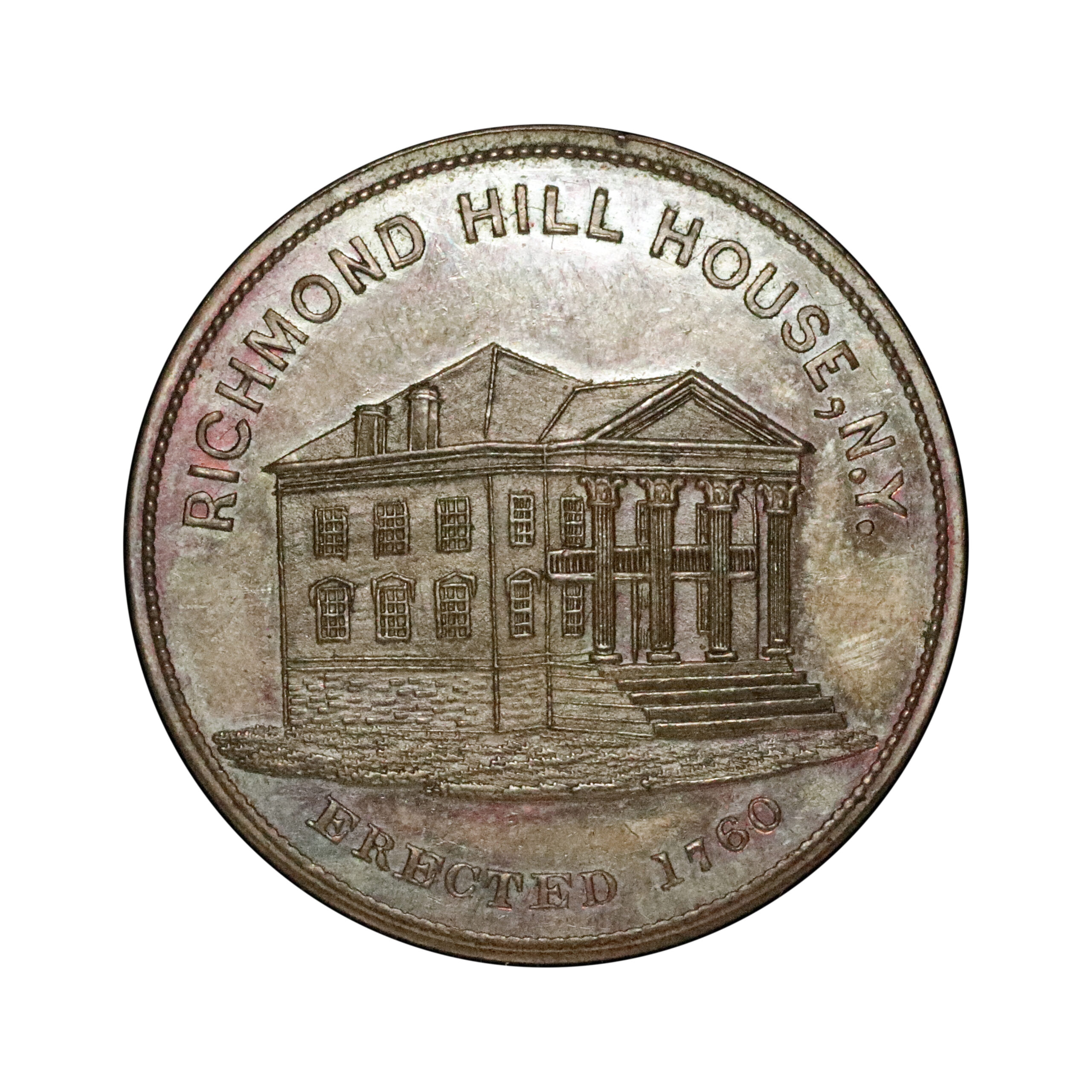 LOT 591 Augustus B. Sage; No.9, Washington Headquarters Historical Token - Image 2