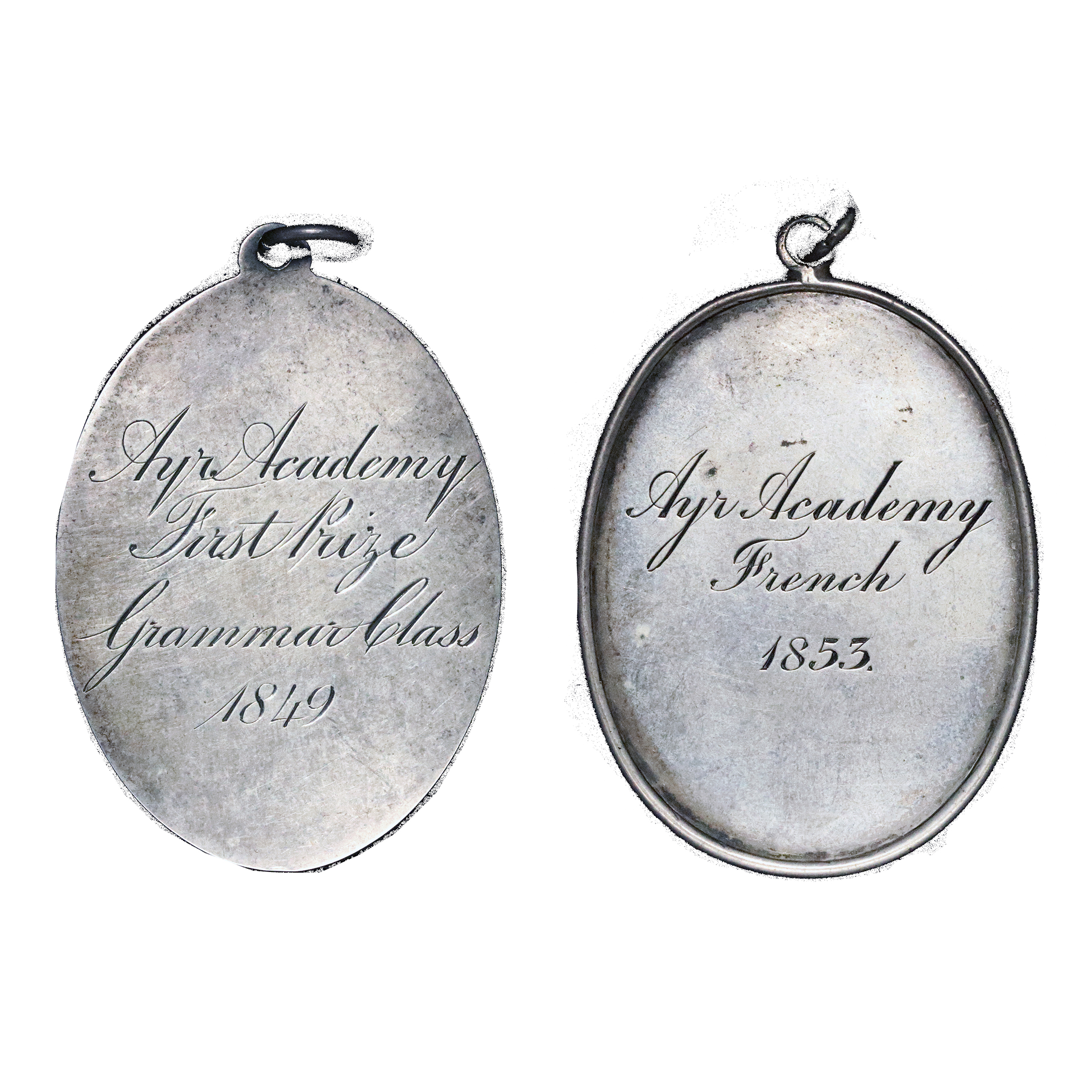 LOT 508 Scotland, Ayr, 19th Century Eductional Prize Medals (2)