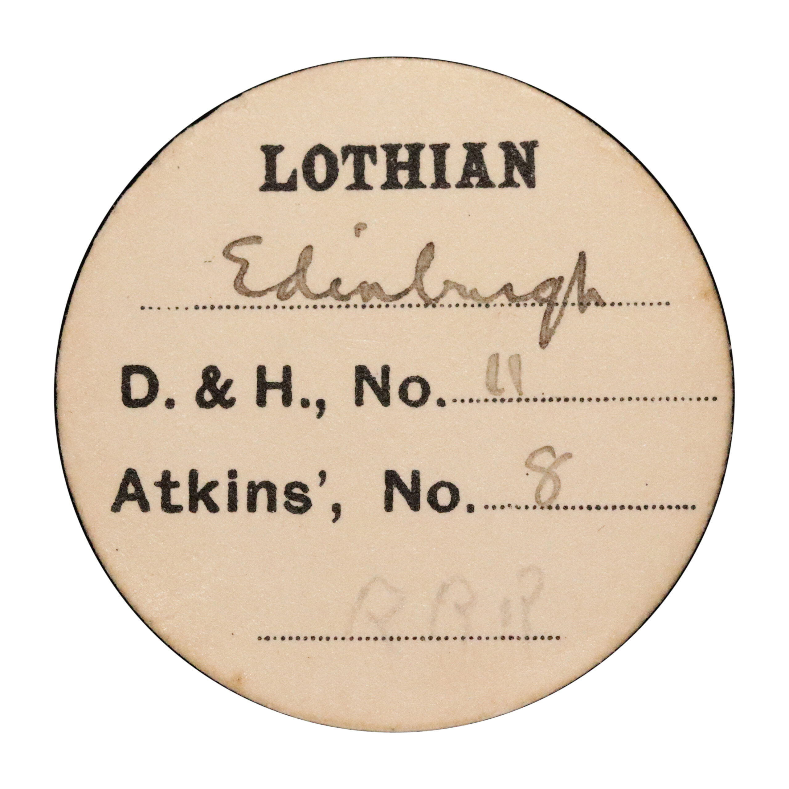 LOT 265 Lothian Edinburgh Archibald DH 11, RRR, Ex-Cokayne - Image 4