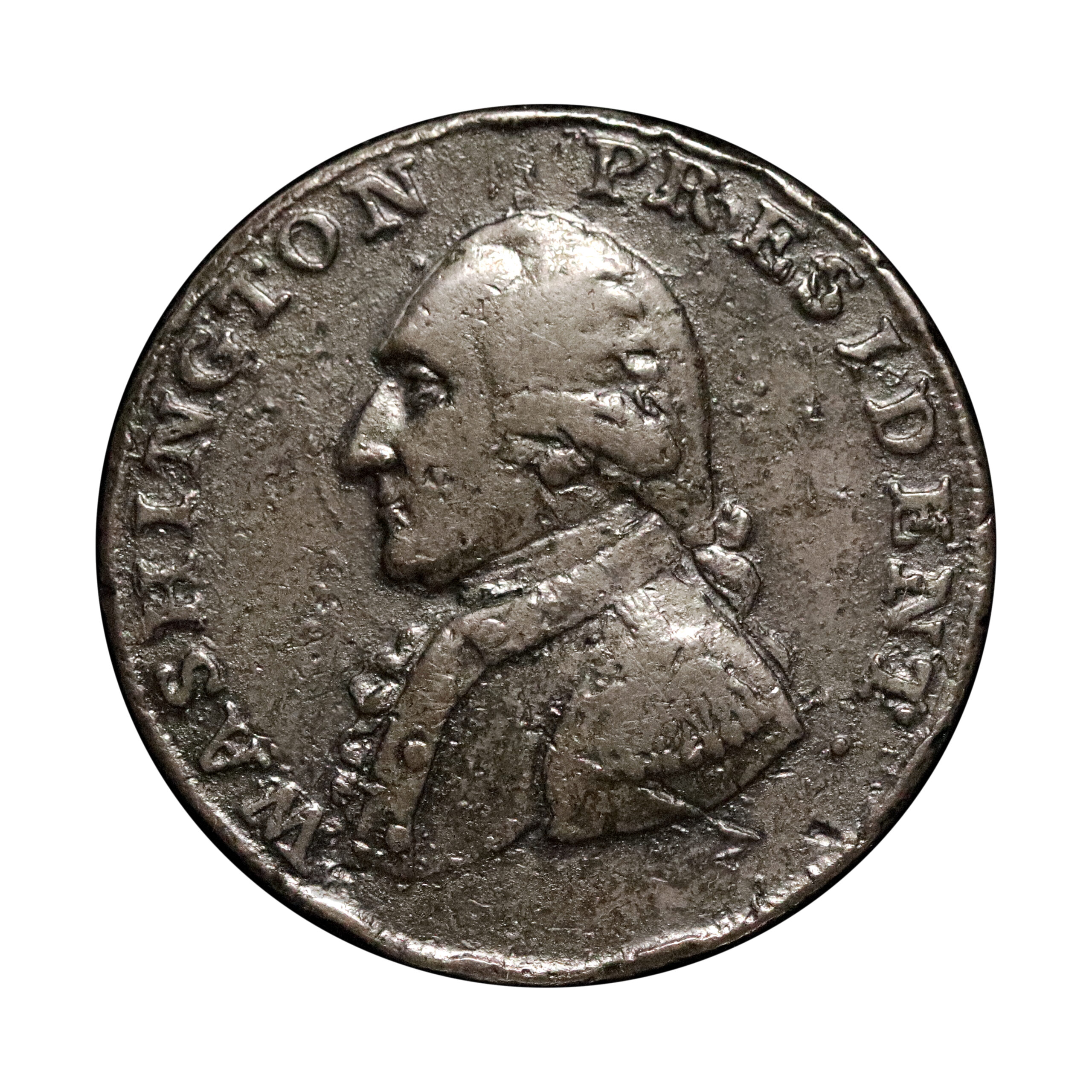 LOT 572 Middlesex Washington Series Halfpenny DH 1050, Scarce - Image 2