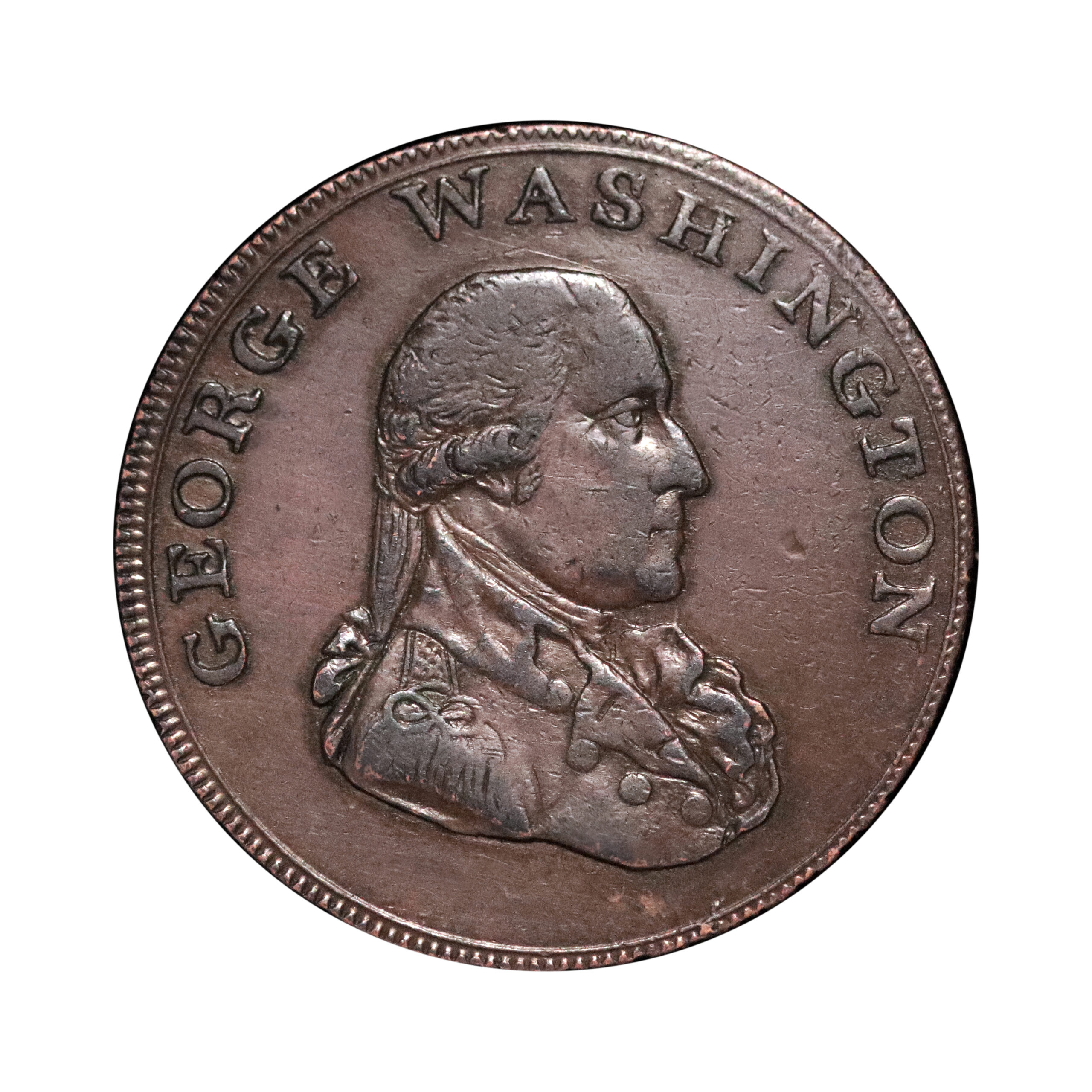 LOT 575 Middlesex Washington Series Halfpenny DH 1052 - Image 2