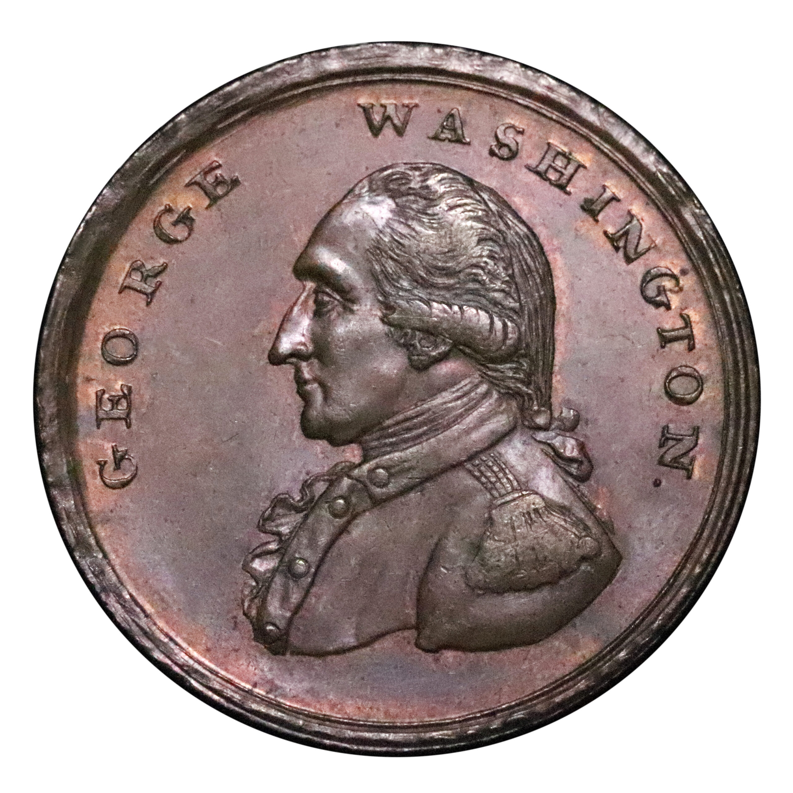 LOT 570 Middlesex Washington Liberty & Security Penny D&H 243, Rare - Image 2