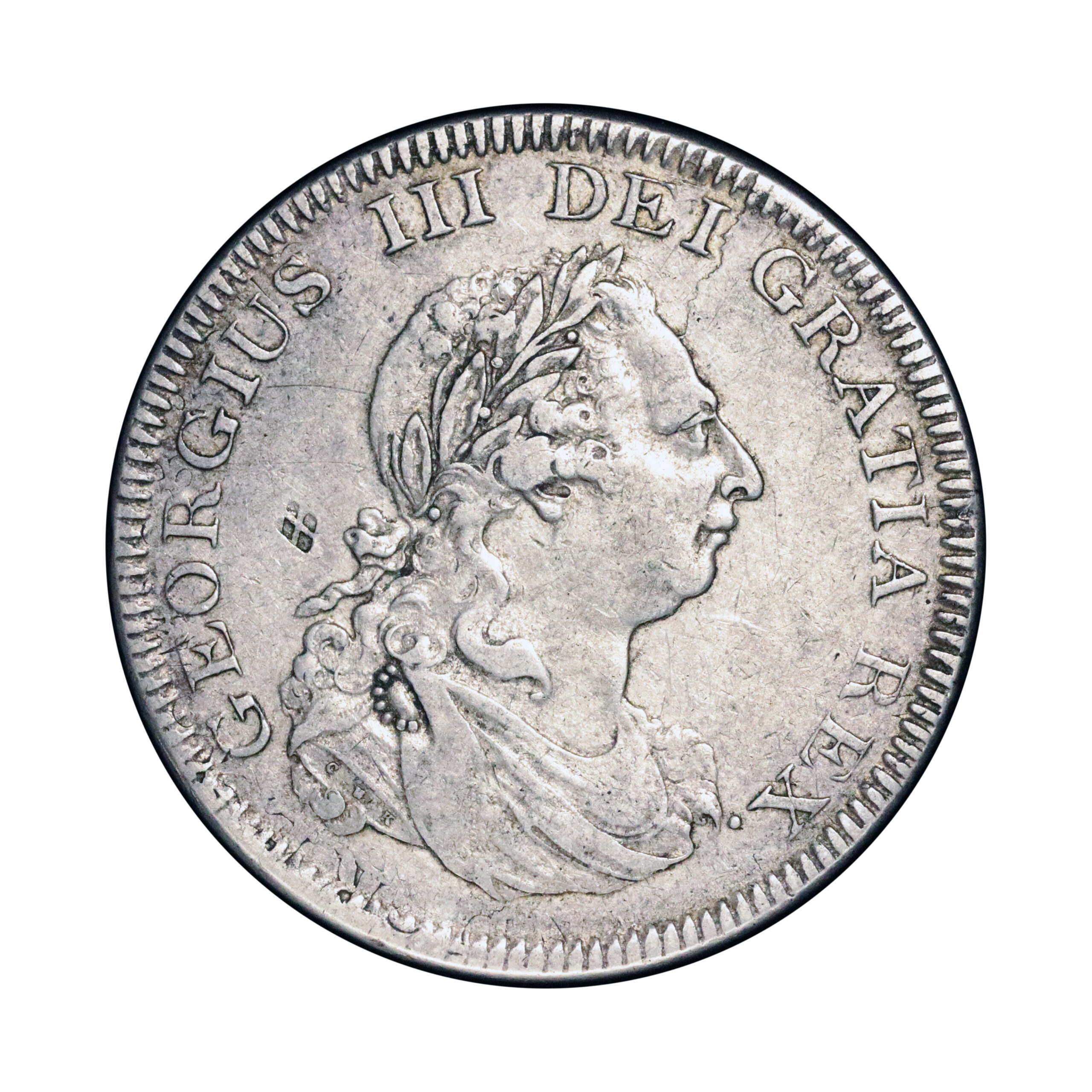 LOT 498 Bank of England 1804 Five Shillings, Overstruck and Countermarked - Image 2