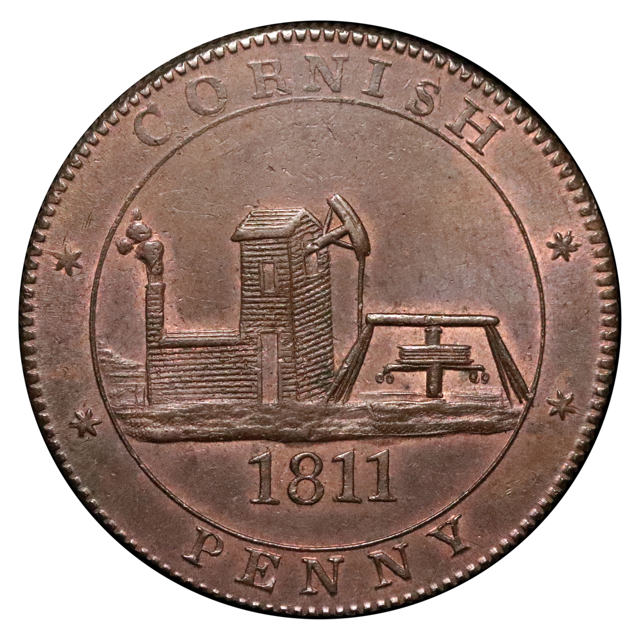 LOT 474 Cornwall Redruth Scorrier House Penny W685, Ex-Baldwin - Image 2