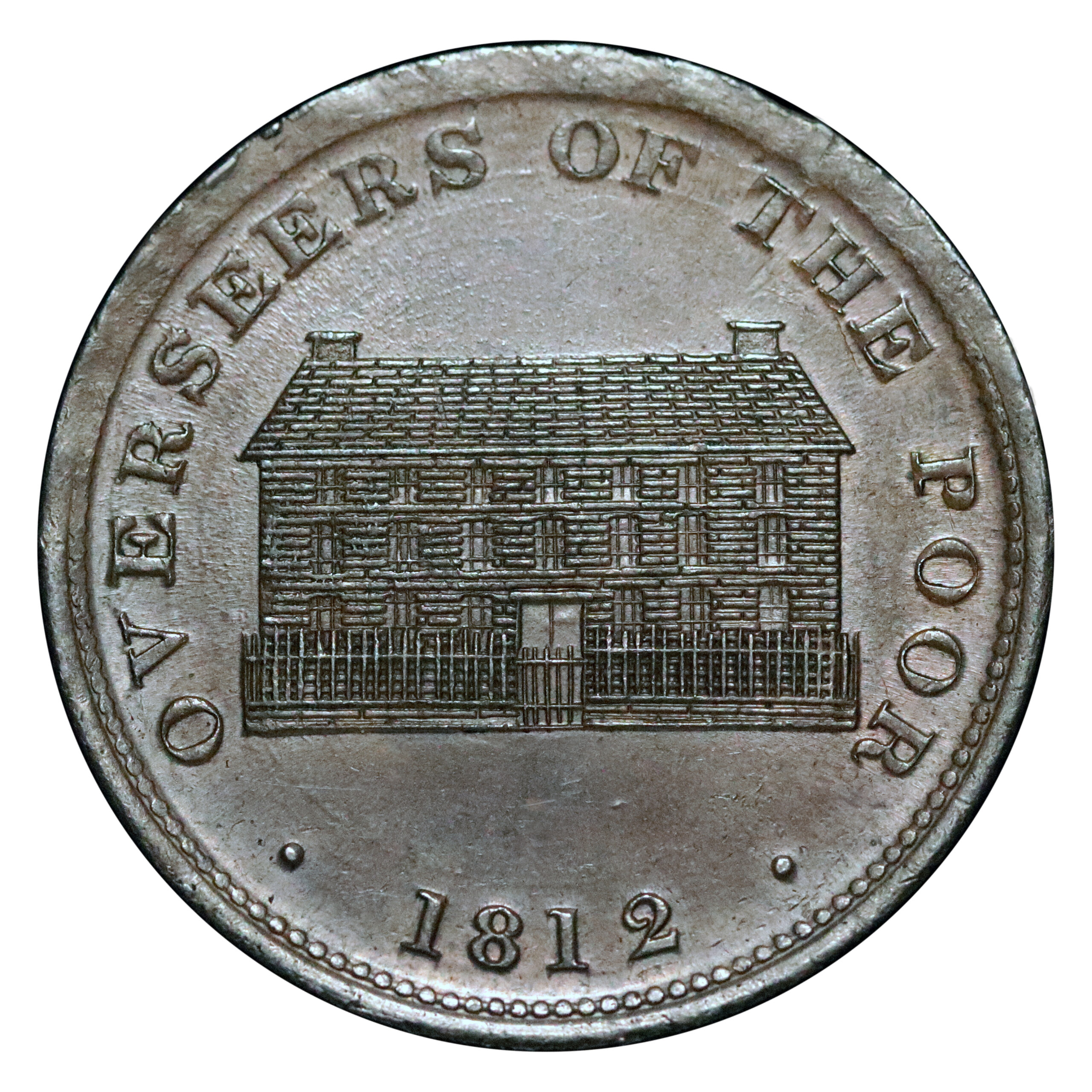 LOT 477 Yorkshire Sheffield Copper Penny W983, Rare - Image 2