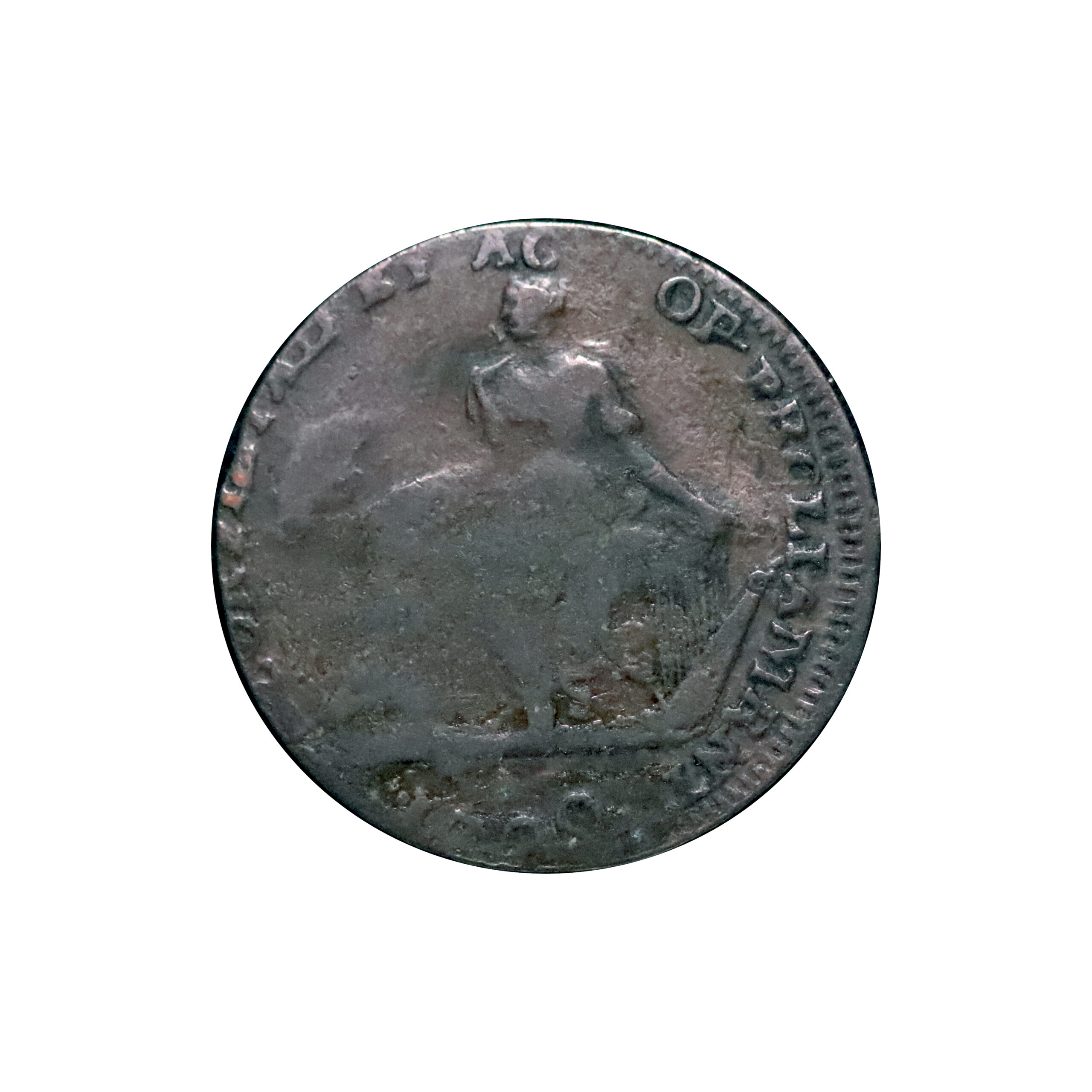 LOT 68 Dublin Camac Copper Halfpenny DH 202, RR - Image 2