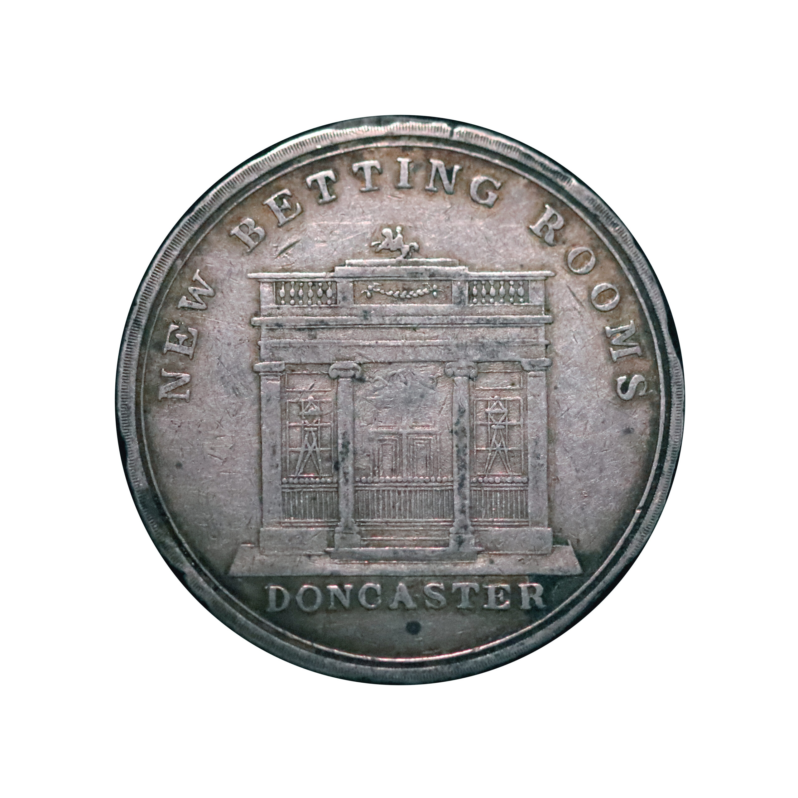 LOT 200 Doncaster, NEW BETTING ROOMS, 1800, engraved D&G, W1528 - Image 3