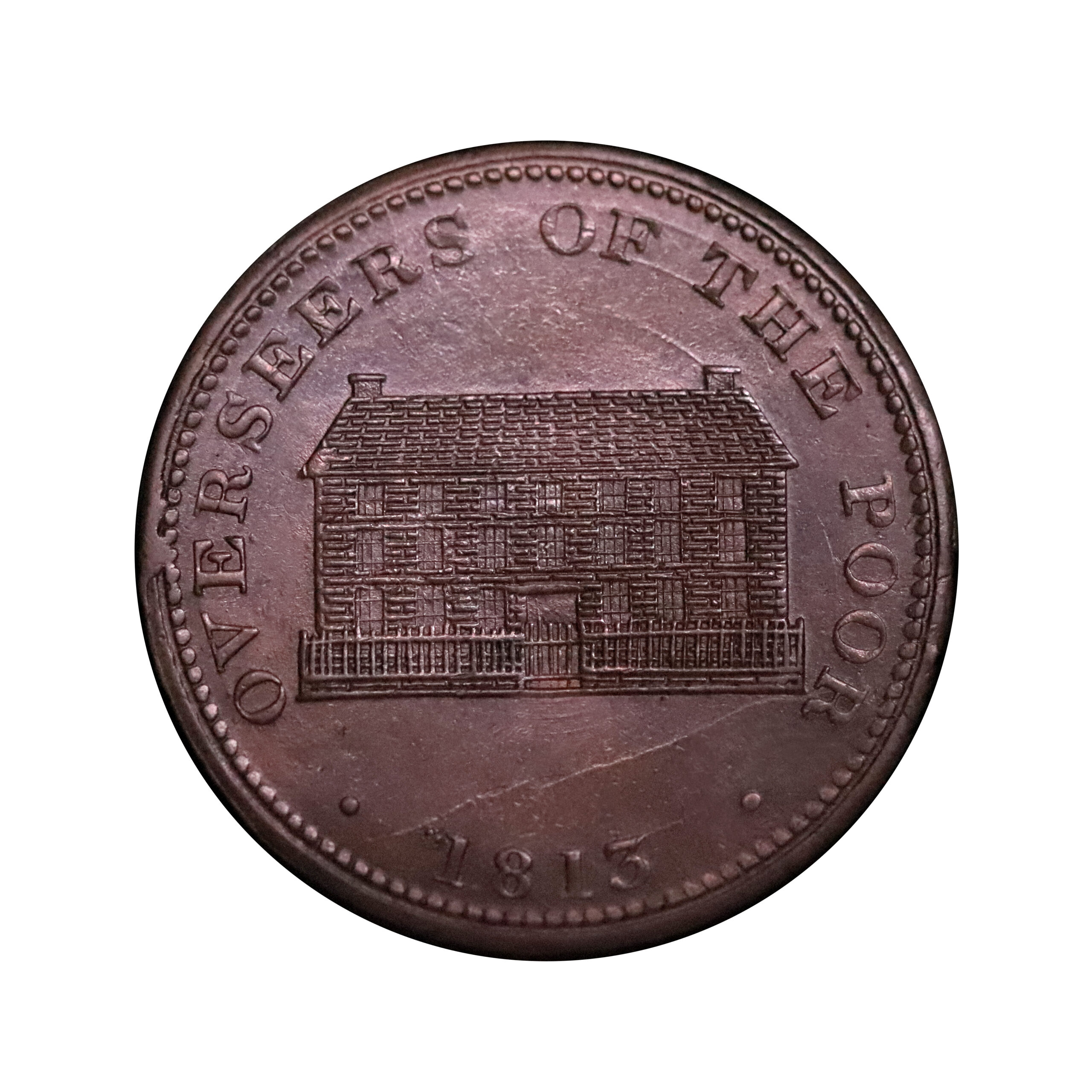 LOT 157 Yorkshire, Sheffield Copper Penny W1007, Rare, Ex-Cokayne - Image 3