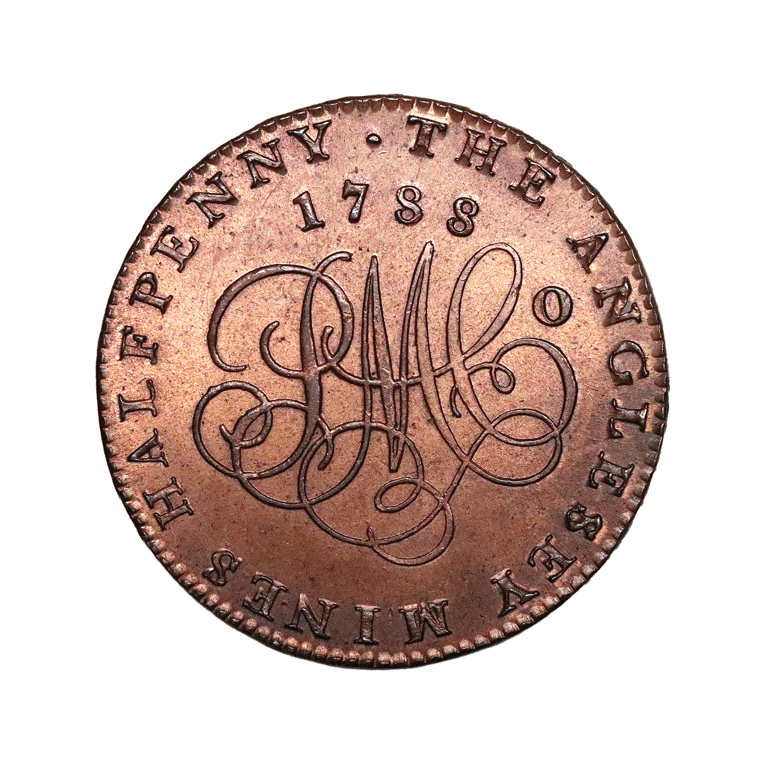 Lot 300 - Anglesey Mines Halfpenny D&H 282, lustrous, Gemmy - Image 3