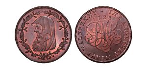 Lot 304 - Anglesey Mines Halfpenny D&H 341, lustrous