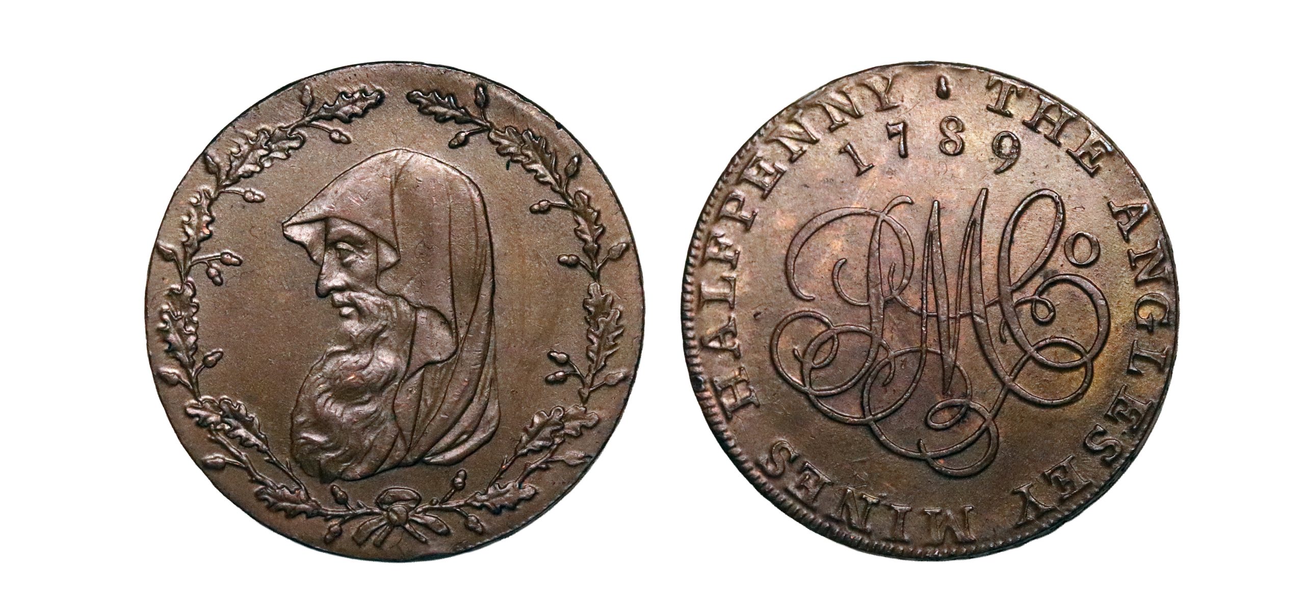 Lot 306 - Anglesey Mines Halfpenny D&H 374, Ex-Baldwin Basement