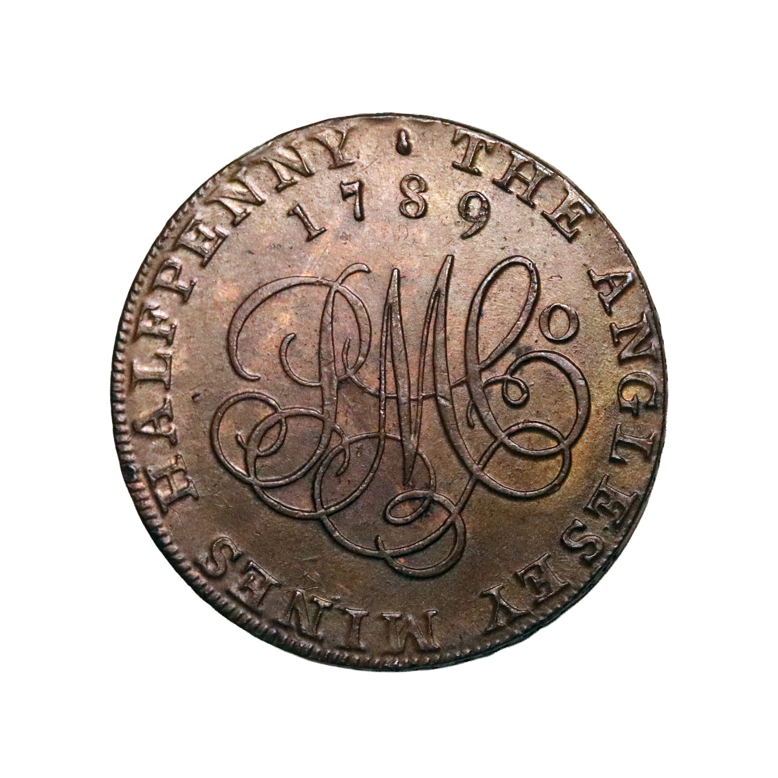 Lot 306 - Anglesey Mines Halfpenny D&H 374, Ex-Baldwin Basement - Image 3