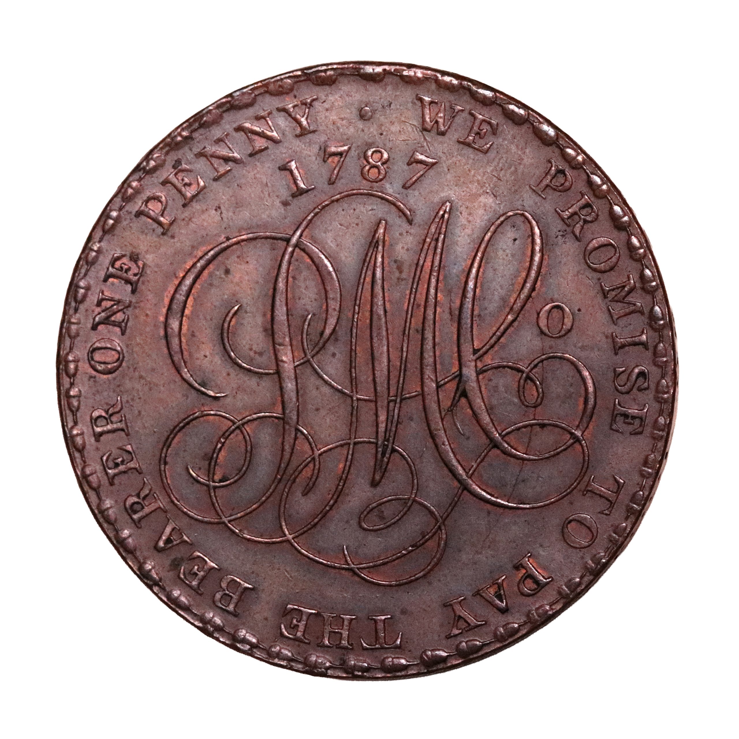 Lot 292 - Anglesey Mines Copper Penny D&H 76 - Image 3