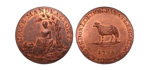 Lot 58 - Bedfordshire Leighton Buzzard Halfpenny D&H 3c, Gem