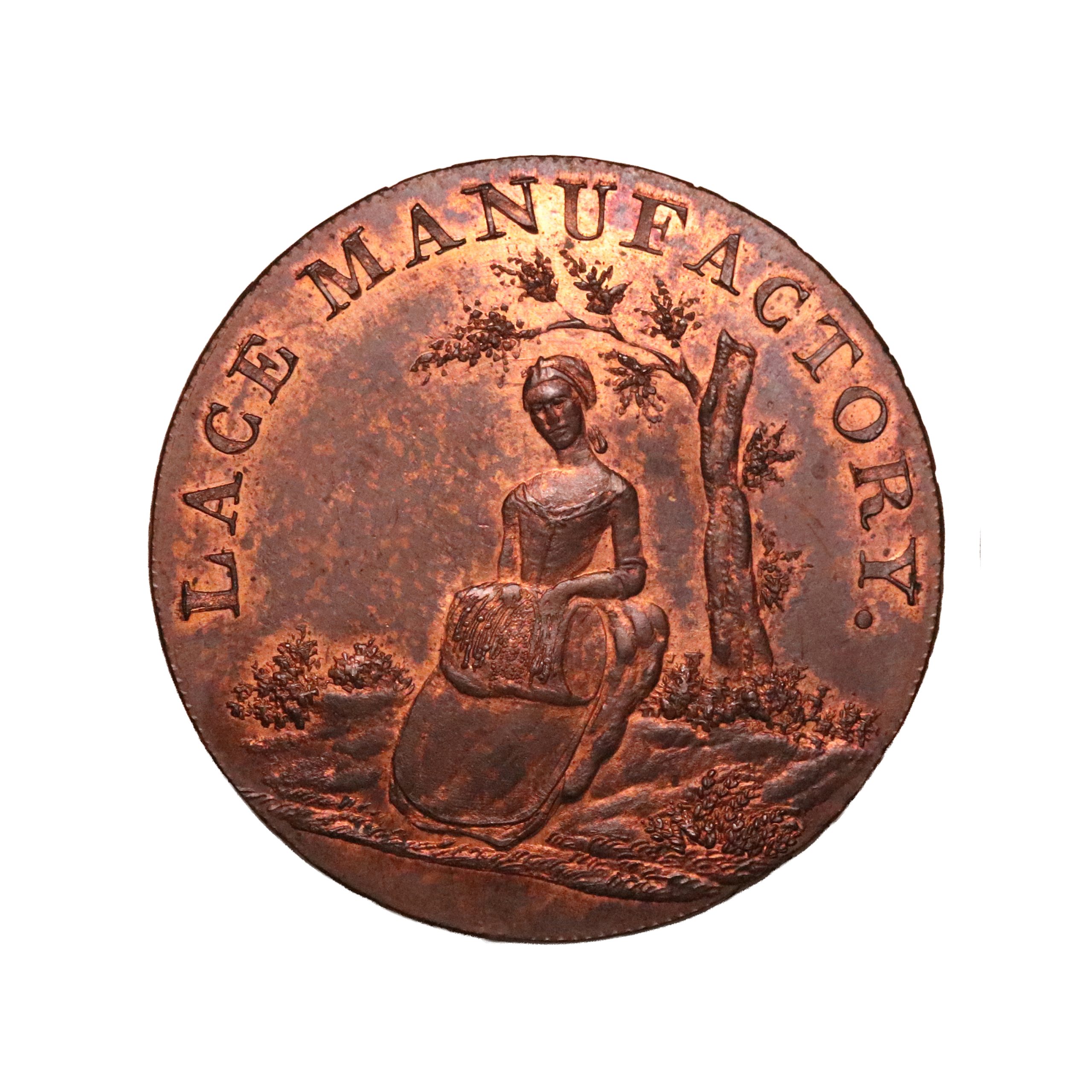 Lot 58 - Bedfordshire Leighton Buzzard Halfpenny D&H 3c, Gem - Image 2