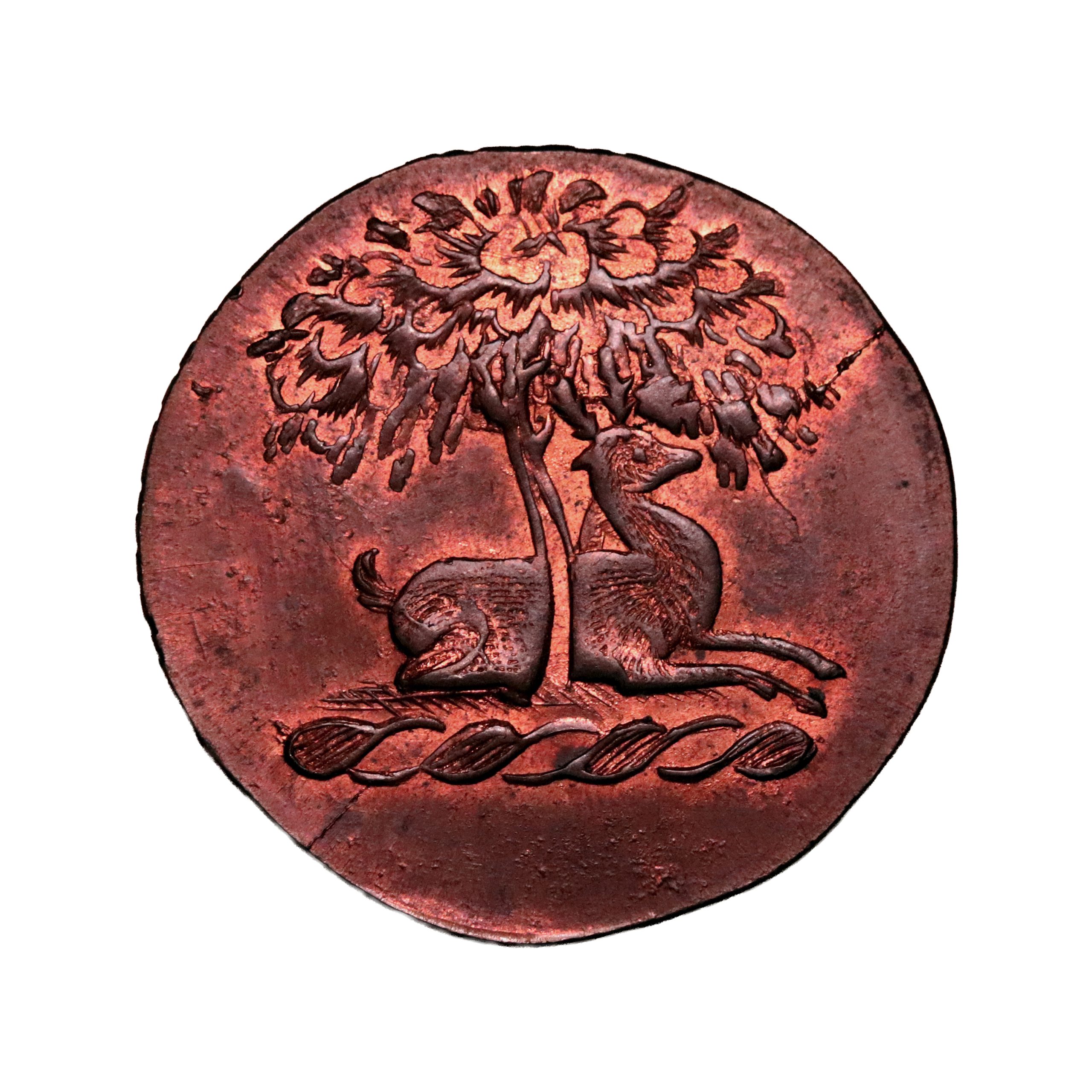 Lot 59 - Spence's Berkshire Windsor Halfpenny D&H 1a, Rare - Image 2
