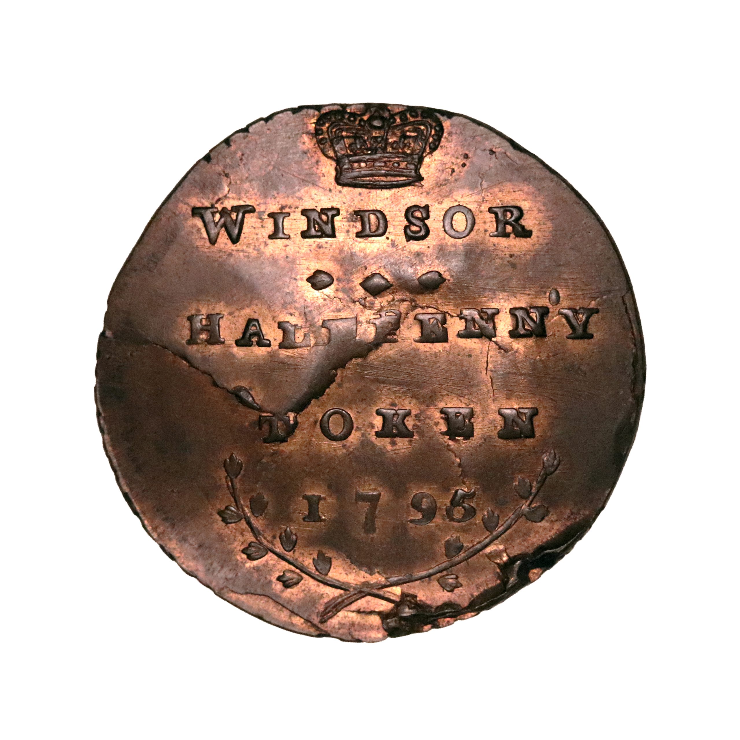 Lot 59 - Spence's Berkshire Windsor Halfpenny D&H 1a, Rare - Image 3