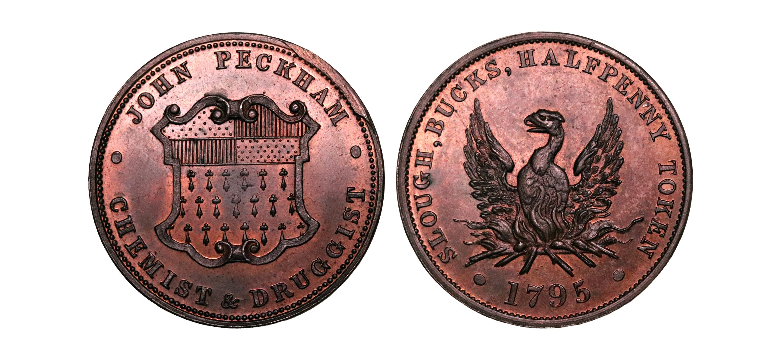 Lot 61 - Buckinghamshire Slough Halfpenny D&H 27, Scarce