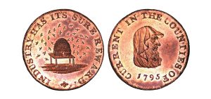 Lot 62 - Cambridgeshire County Halfpenny D&H 12a, Gem