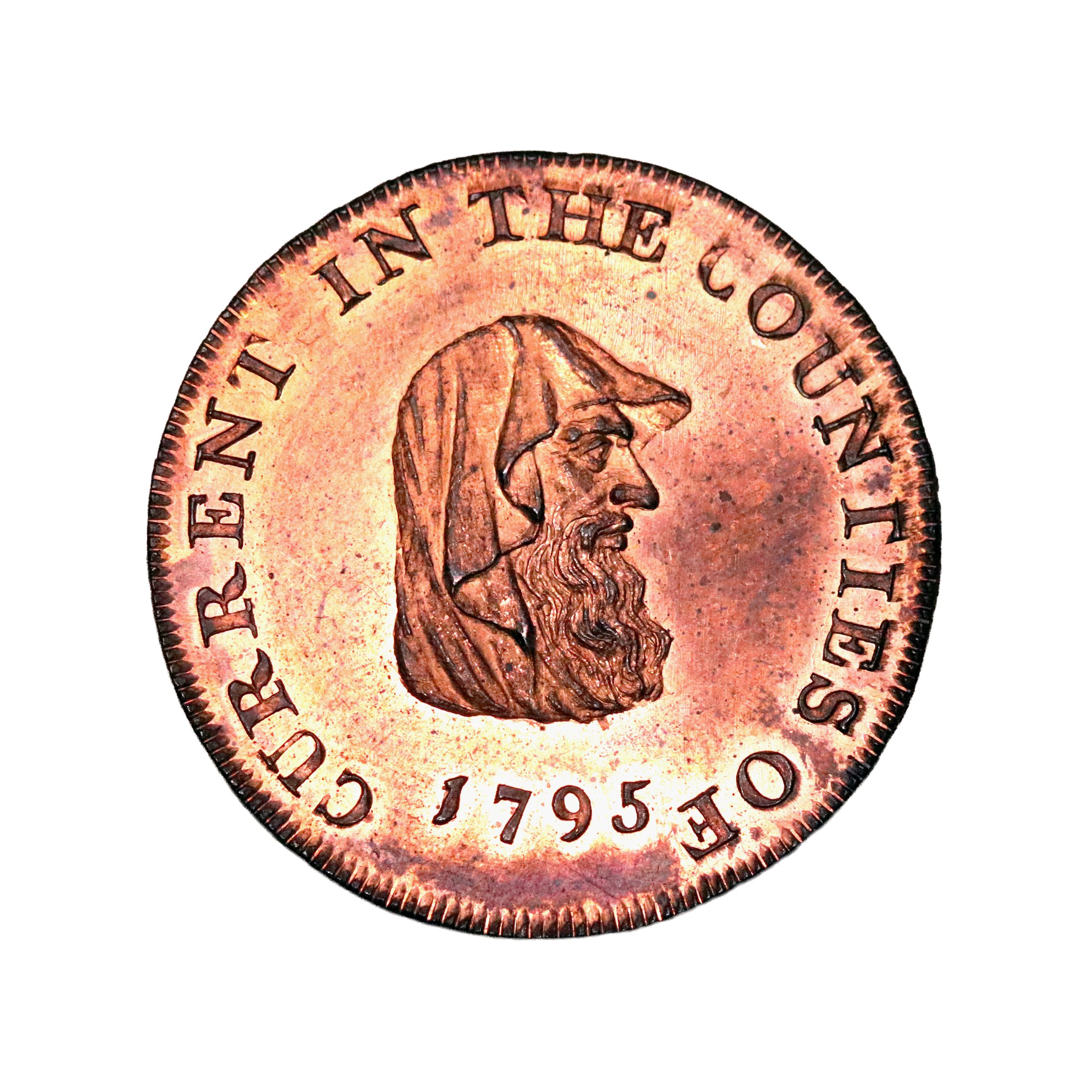 Lot 62 - Cambridgeshire County Halfpenny D&H 12a, Gem - Image 3