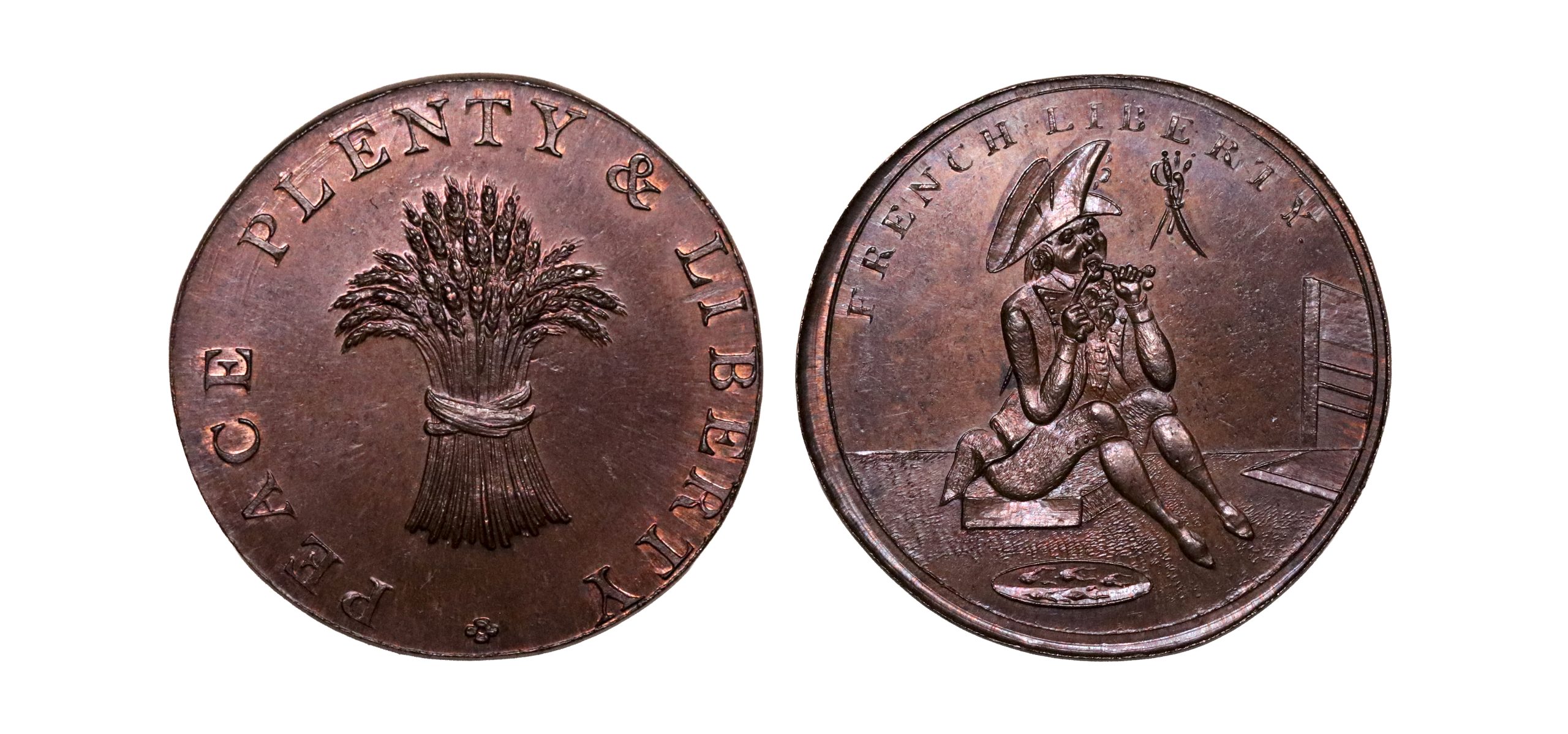 Lot 65 - Prattent's Cambridge Spence mule halfpenny D&H 21, Rare, Gemmy