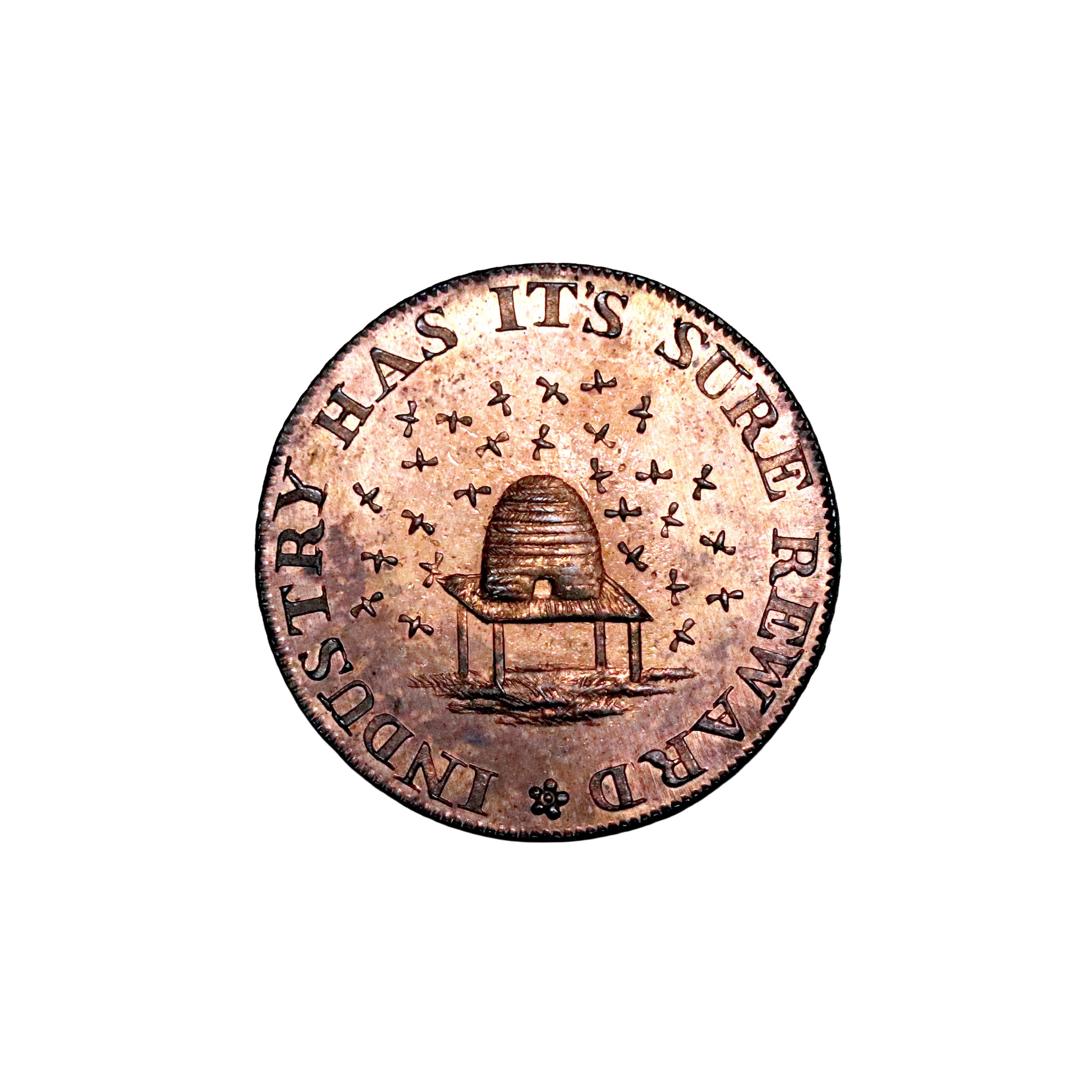 Lot 69 - Kempson's Cambridgeshire County Farthing D&H 36, Gem - Image 2