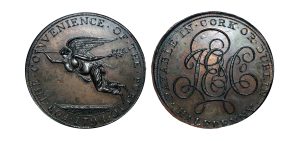 Lot 1 - Prattent's Cork halfpenny D&H 1, Gem