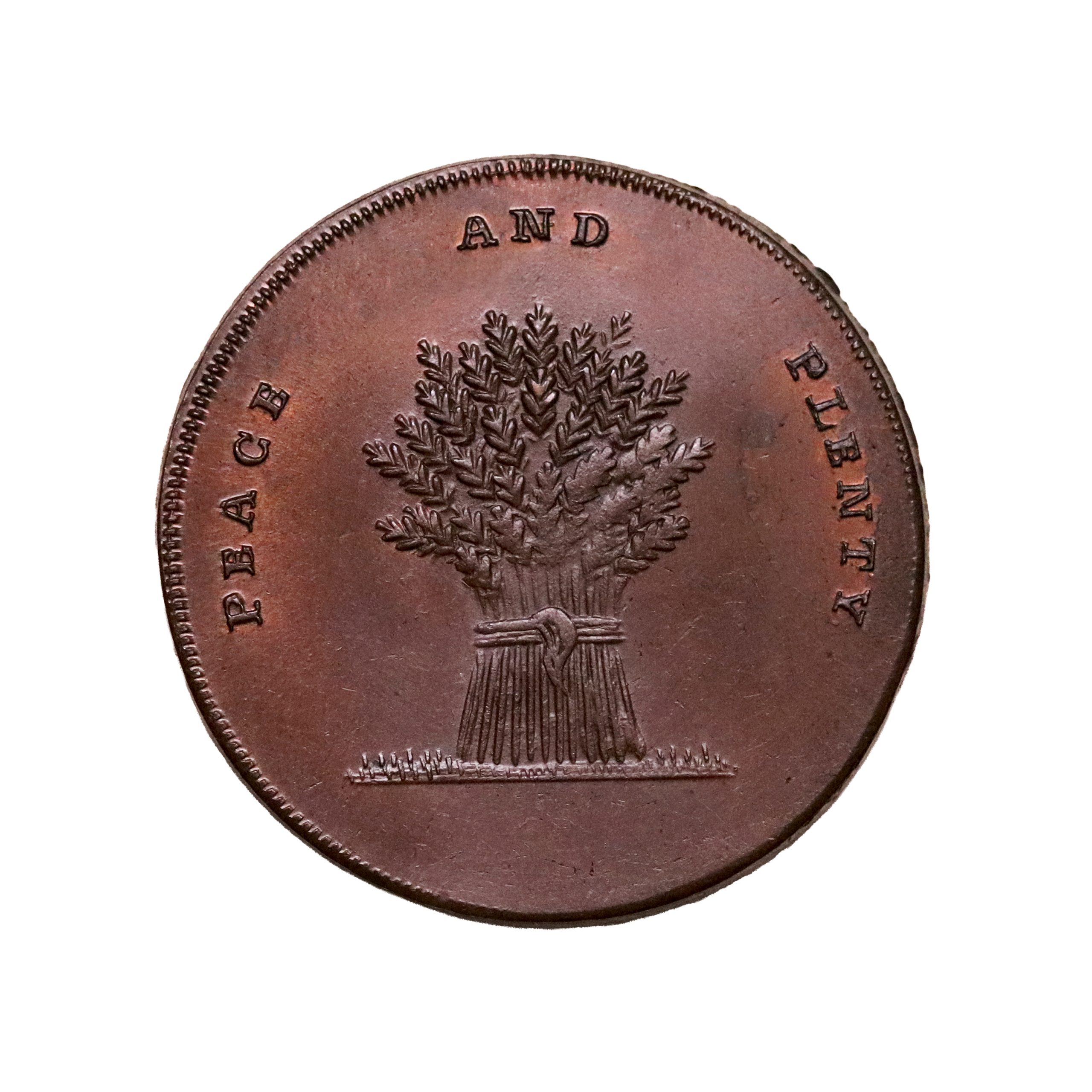 Lot 4 - Prattent's Cork Mule halfpenny D&H 14, Ex-Norman/Cokayne - Image 3