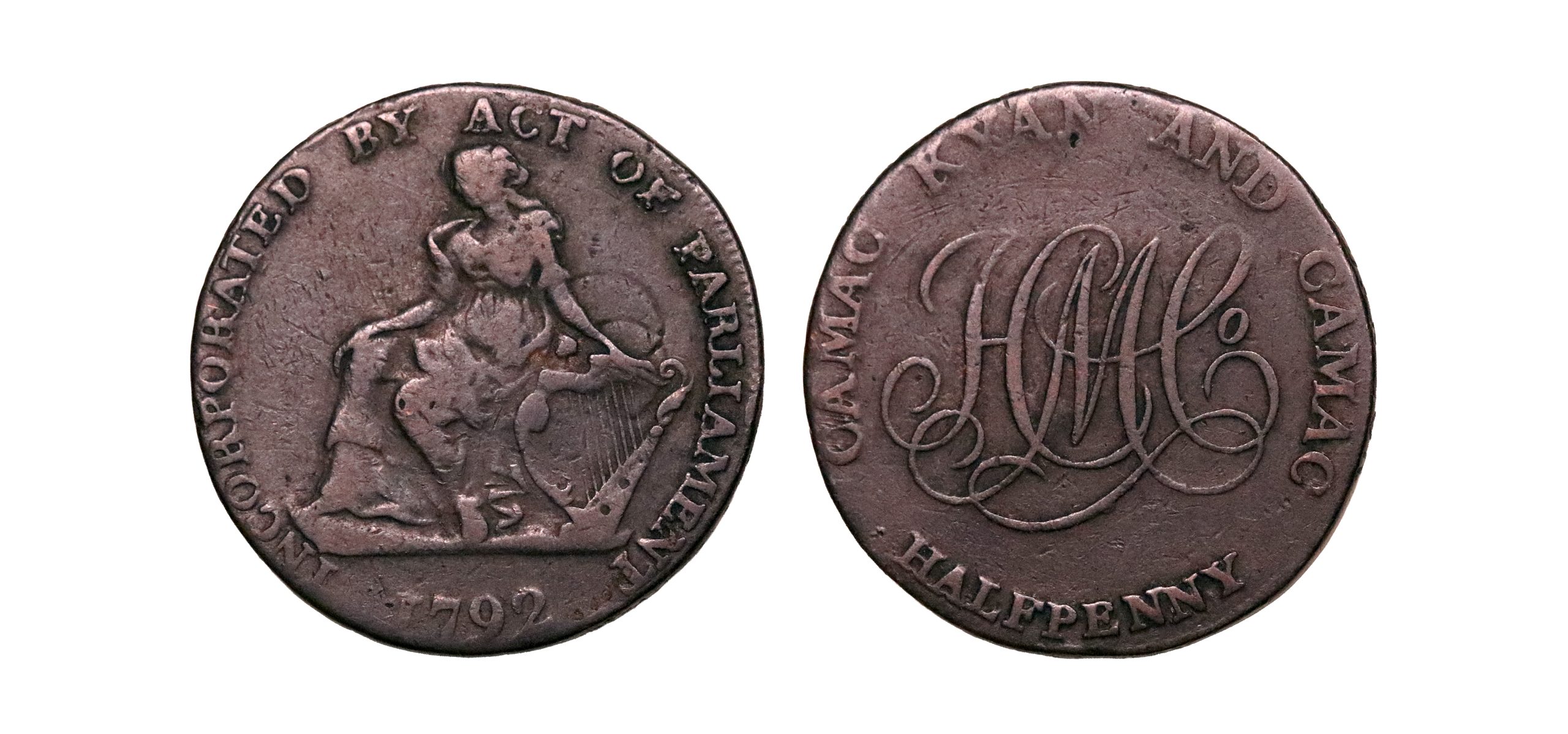 Lot 17 - Dublin Camac Halfpenny D&H 113, RR