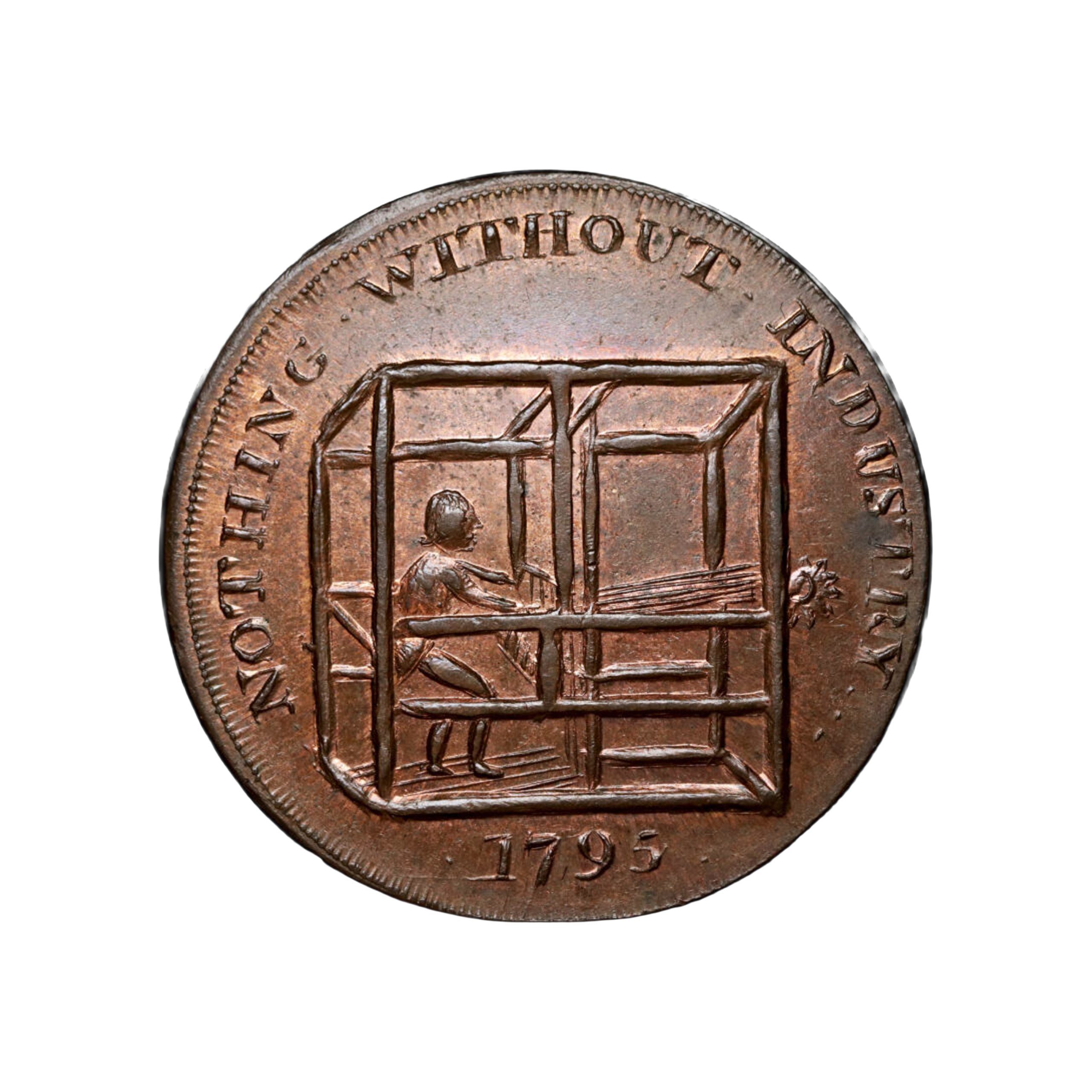 Lot 10 - Prattent's Dublin Mule Halfpenny D&H 16, Rare - Image 2