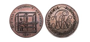 Lot 11 - Prattent's Dublin Mule Halfpenny D&H 19, Rare, Ex-Deane