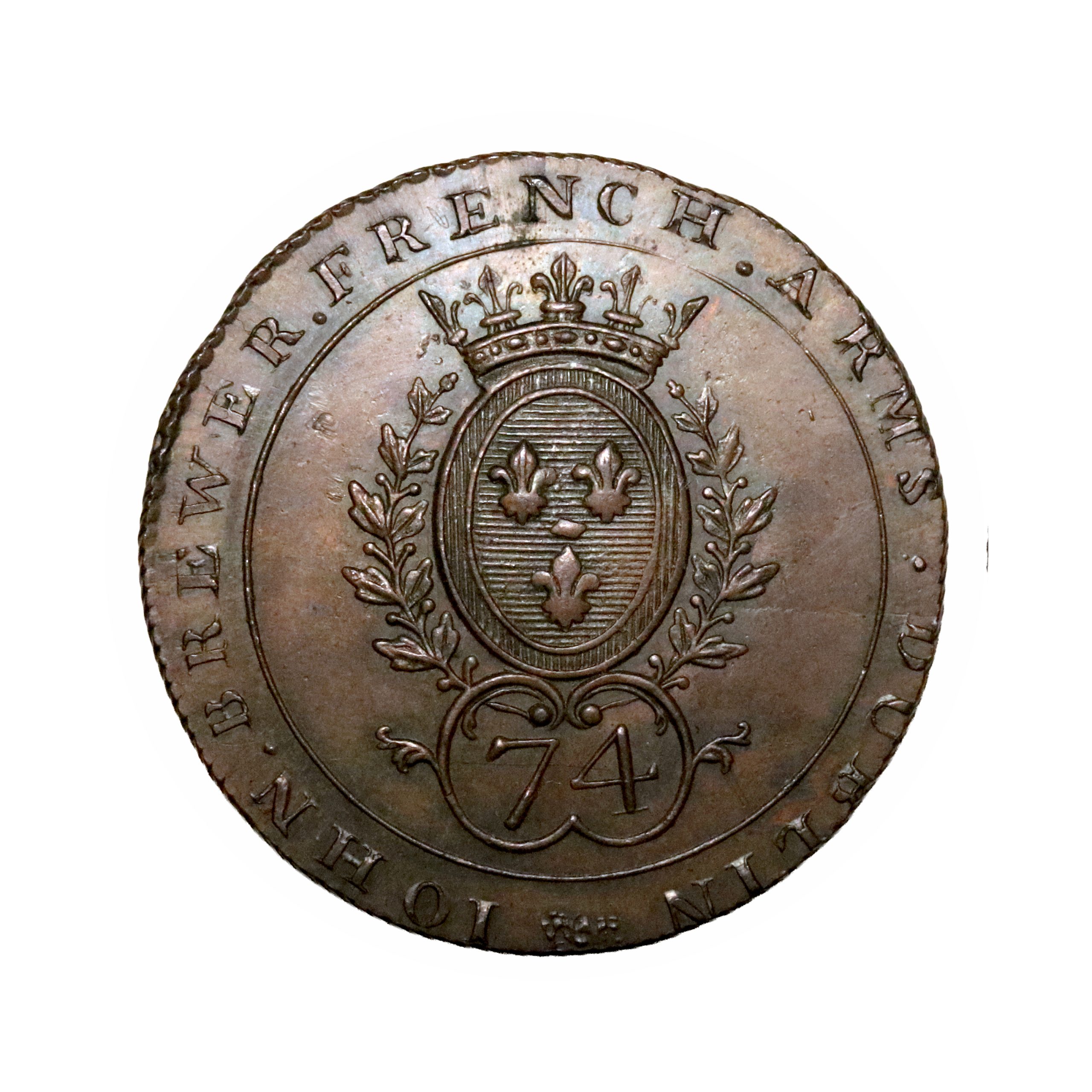 Lot 14 - Dublin Brewer's Halfpenny D&H 28, RR - Image 2