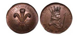 Lot 32 - Prattent's Dublin Mule Halfpenny D&H 331