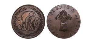 Lot 33 - Prattent's Dublin Mule Halfpenny D&H 335, RR, Ex-Deane