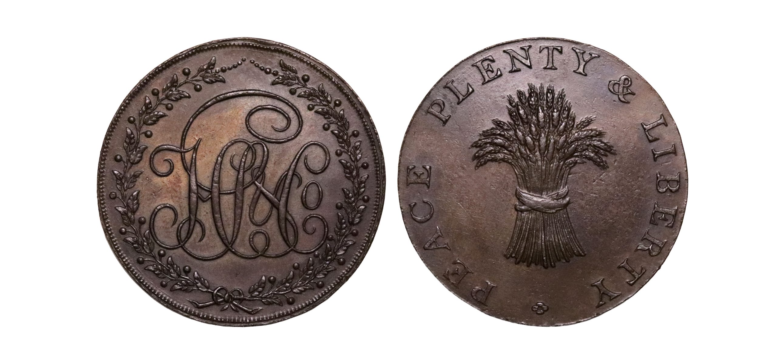 Lot 33 - Prattent's Dublin Mule Halfpenny D&H 335, RR, Ex-Deane