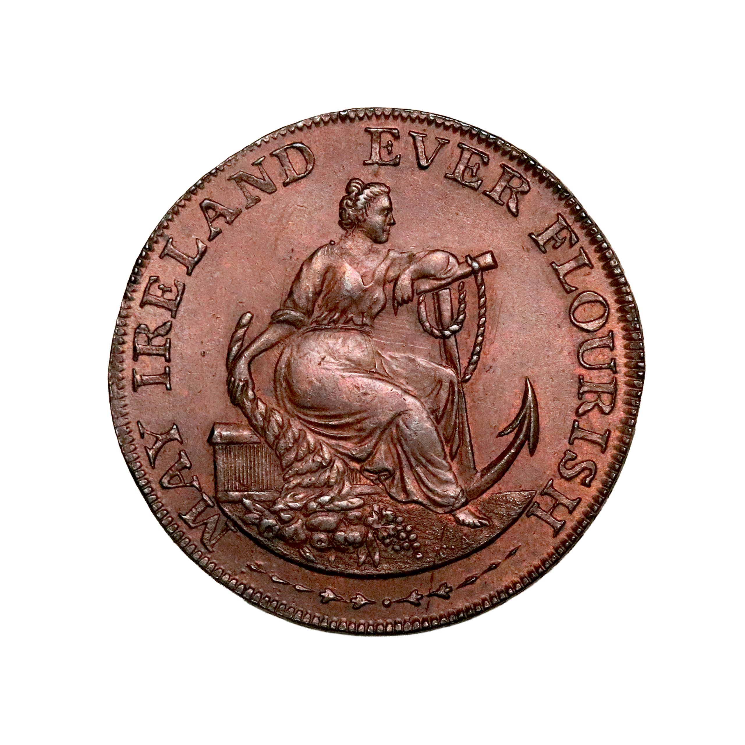 Lot 35 - Parker's Dublin Halfpenny D&H 352, sharp - Image 2