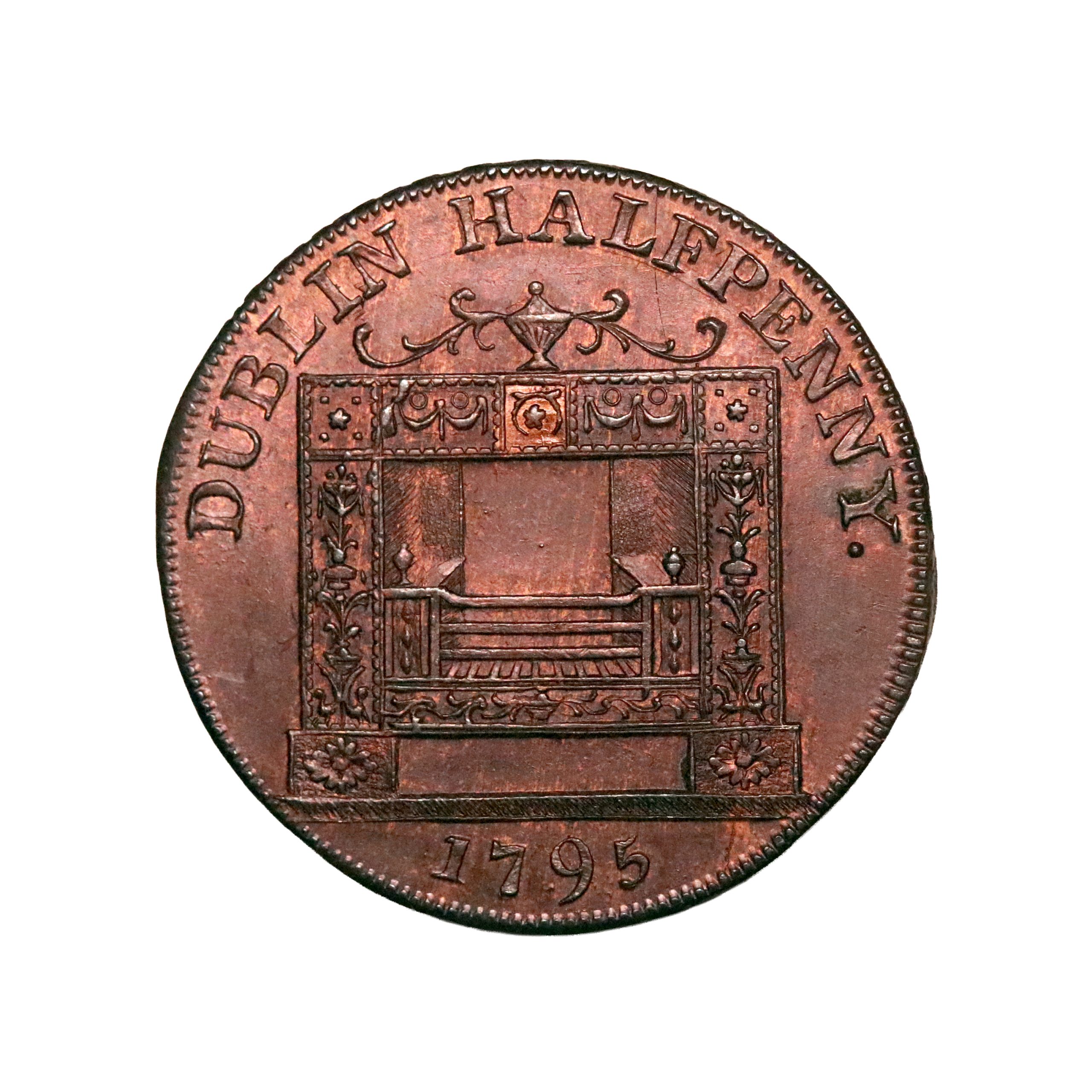 Lot 35 - Parker's Dublin Halfpenny D&H 352, sharp - Image 3