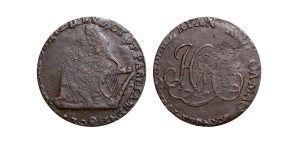 Lot 15 - Dublin Imitation Camac Halfpenny D&H 90bis, RRR