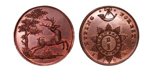 Lot 74 - Spence's Essex Epping Forest Shilling D&H 1b, Rare, ex-Baldwin