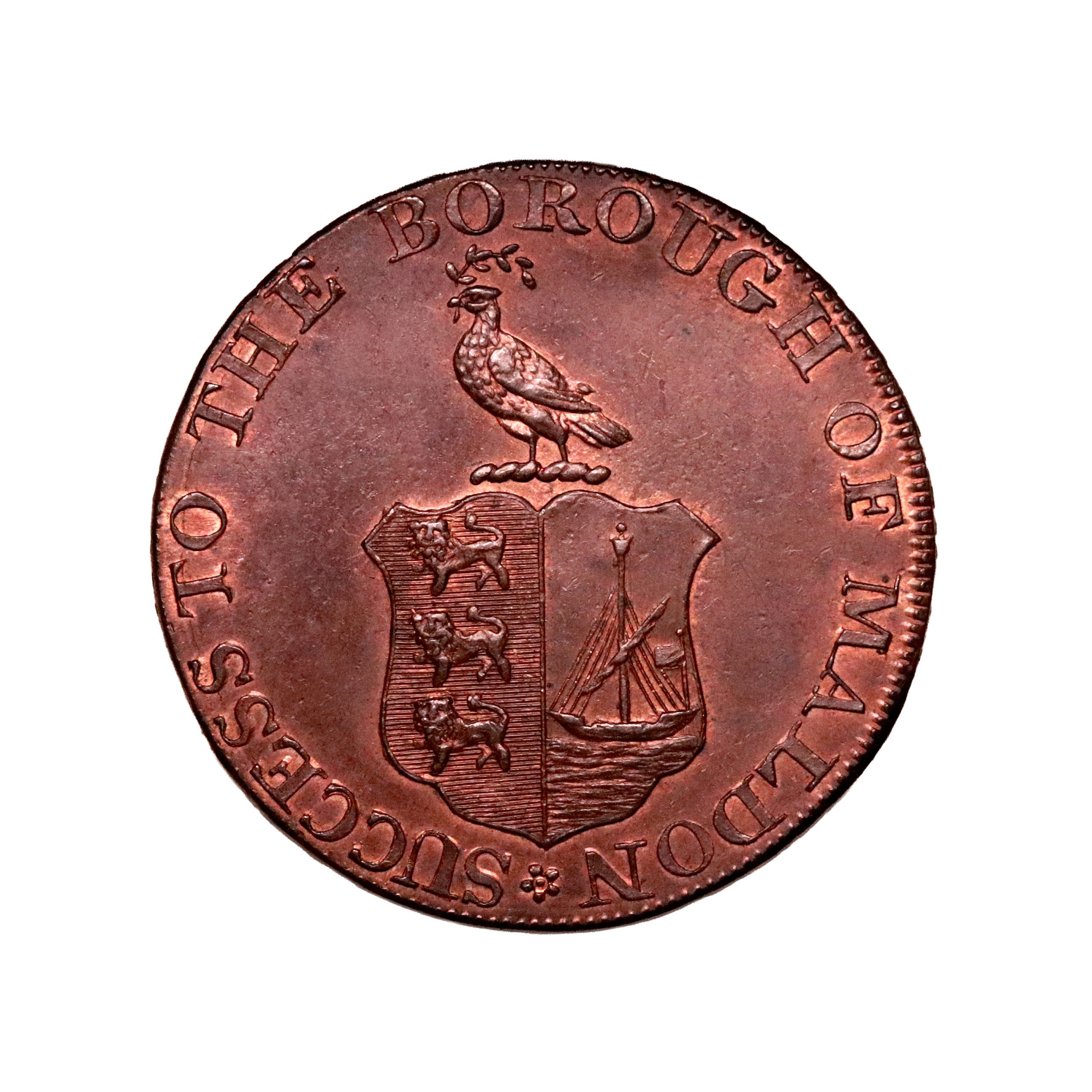 Lot 81 - Essex Malden Watchmaker's Halfpenny D&H 35 - Image 2