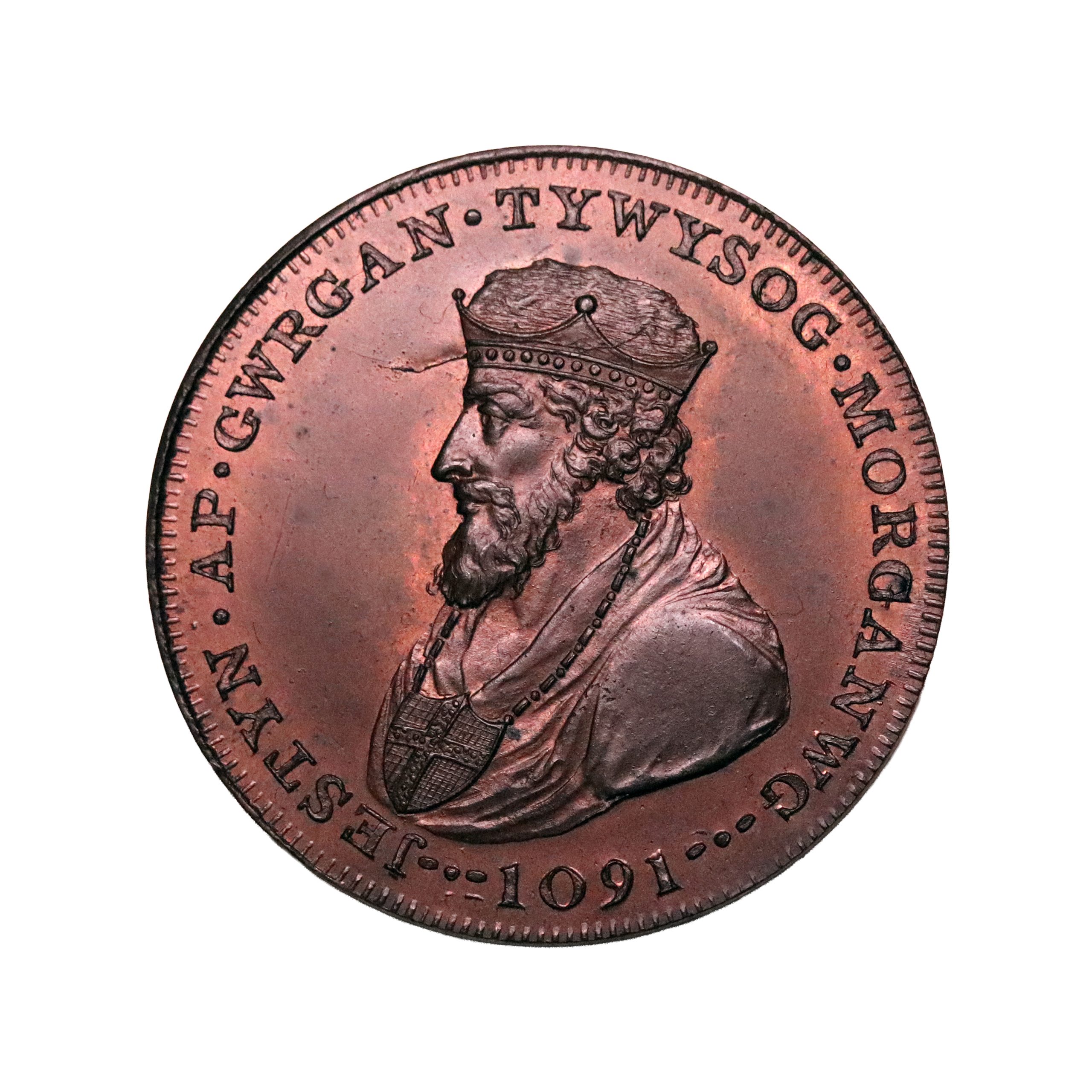 Lot 312 - Jorden's Glamorganshire Specimen Halfpenny D&H 1, Gem, RR - Image 2