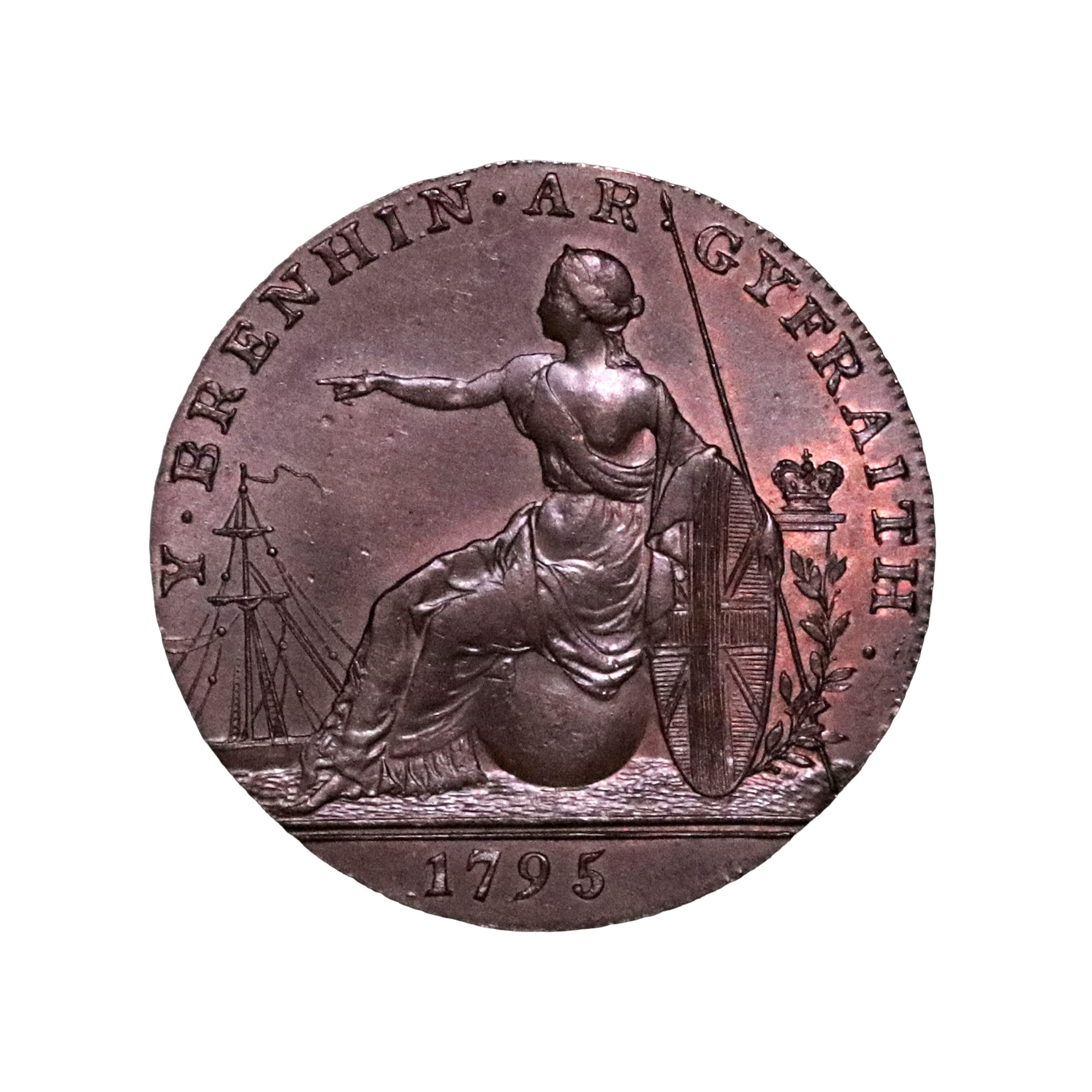 Lot 314 - Glamorganshire Glamorgan Halfpenny D&H 3b - Image 3