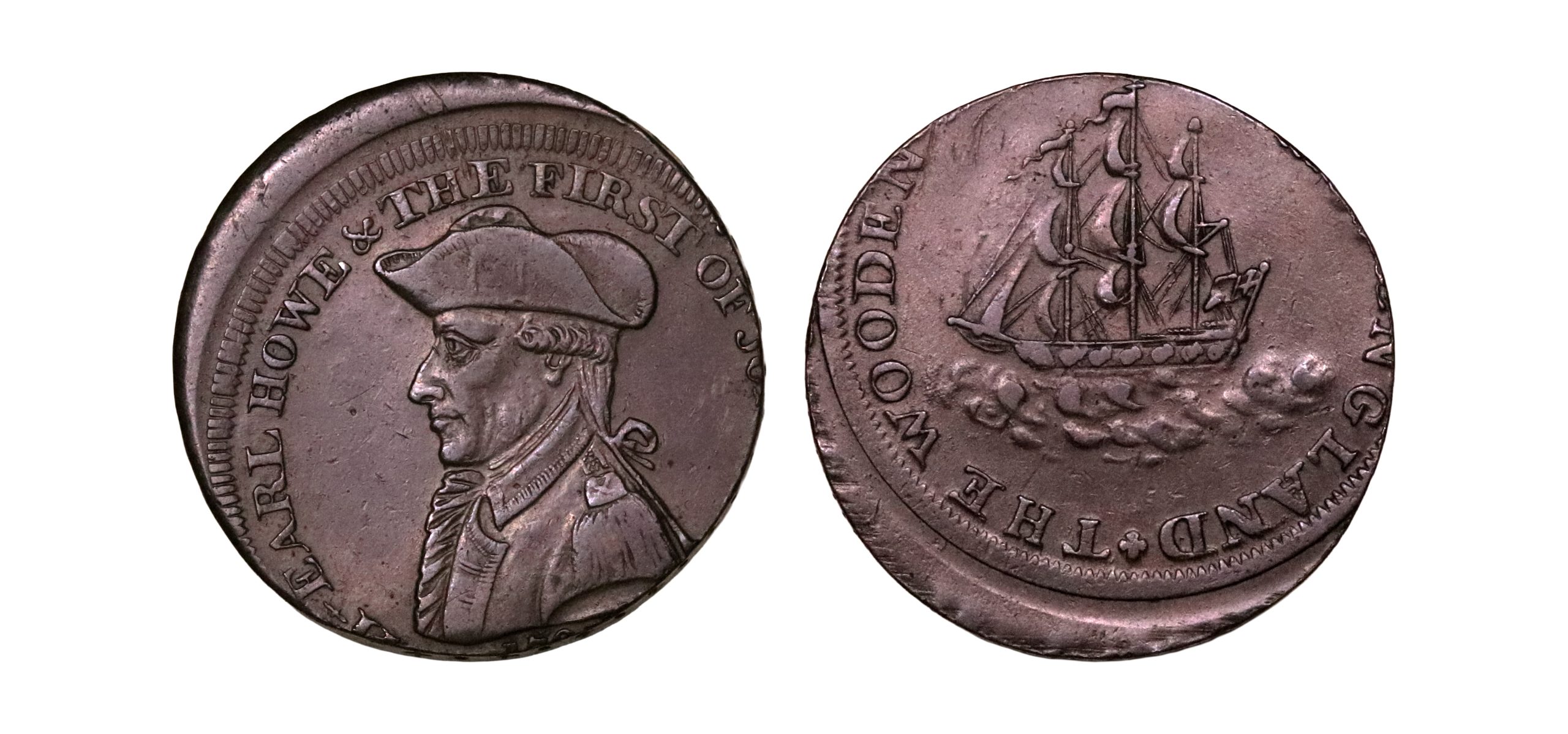 Lot 86 - Kempson's Hampshire Emsworth Halfpenny D&H 30, 10% off-struck