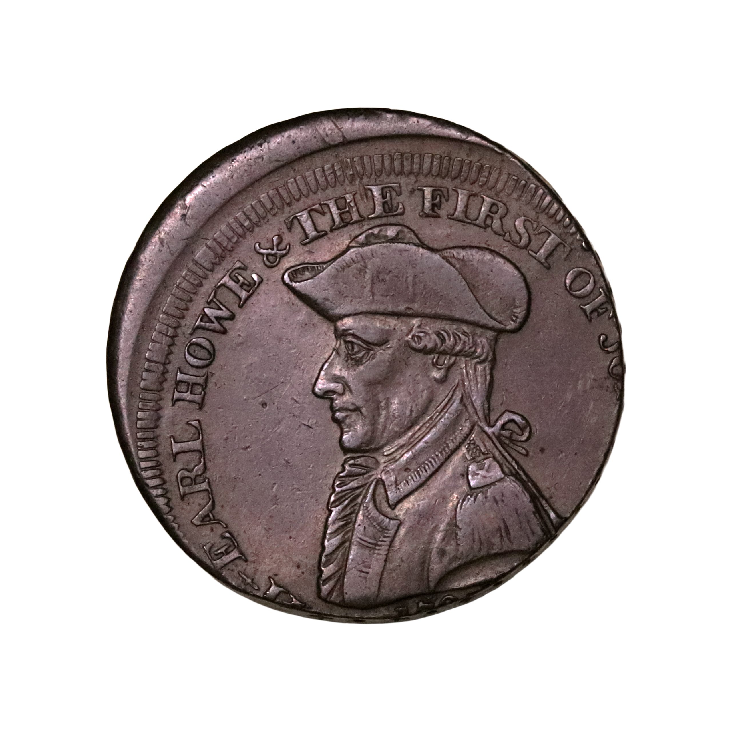 Lot 86 - Kempson's Hampshire Emsworth Halfpenny D&H 30, 10% off-struck - Image 2