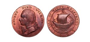 Lot 89 - Hampshire Isle of Wight Halfpenny D&H 46, Gem