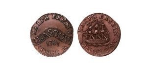 Lot 324 - Erskin's Lanarkshire Glasgow Farthing D&H 26, Scarce