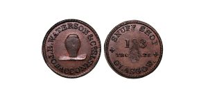 Lot 327 - Waterson's Lanarkshire Glasgow Farthing D&H 50