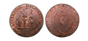 Lot 93 - Lancashire Liverpool Halfpenny D&H 88, Ex-A.H.Baldwin
